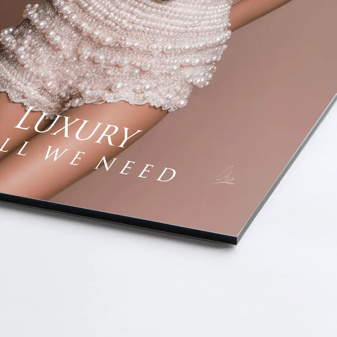Coco Elegance Alu Dibond Bild
