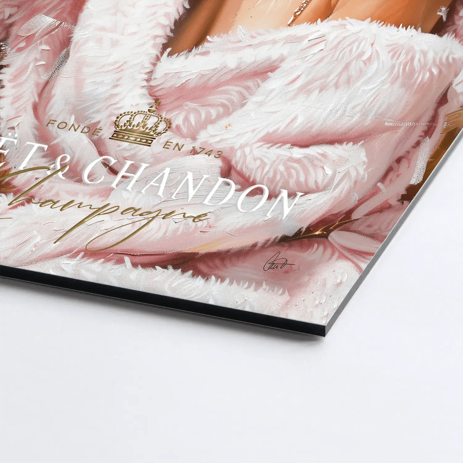 Beauty Luxe Chanel AluDibond Bild INGALERIE