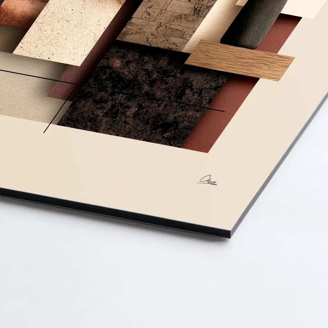 Urban Layers Elegance Alu Dibond Bild INGALERIE