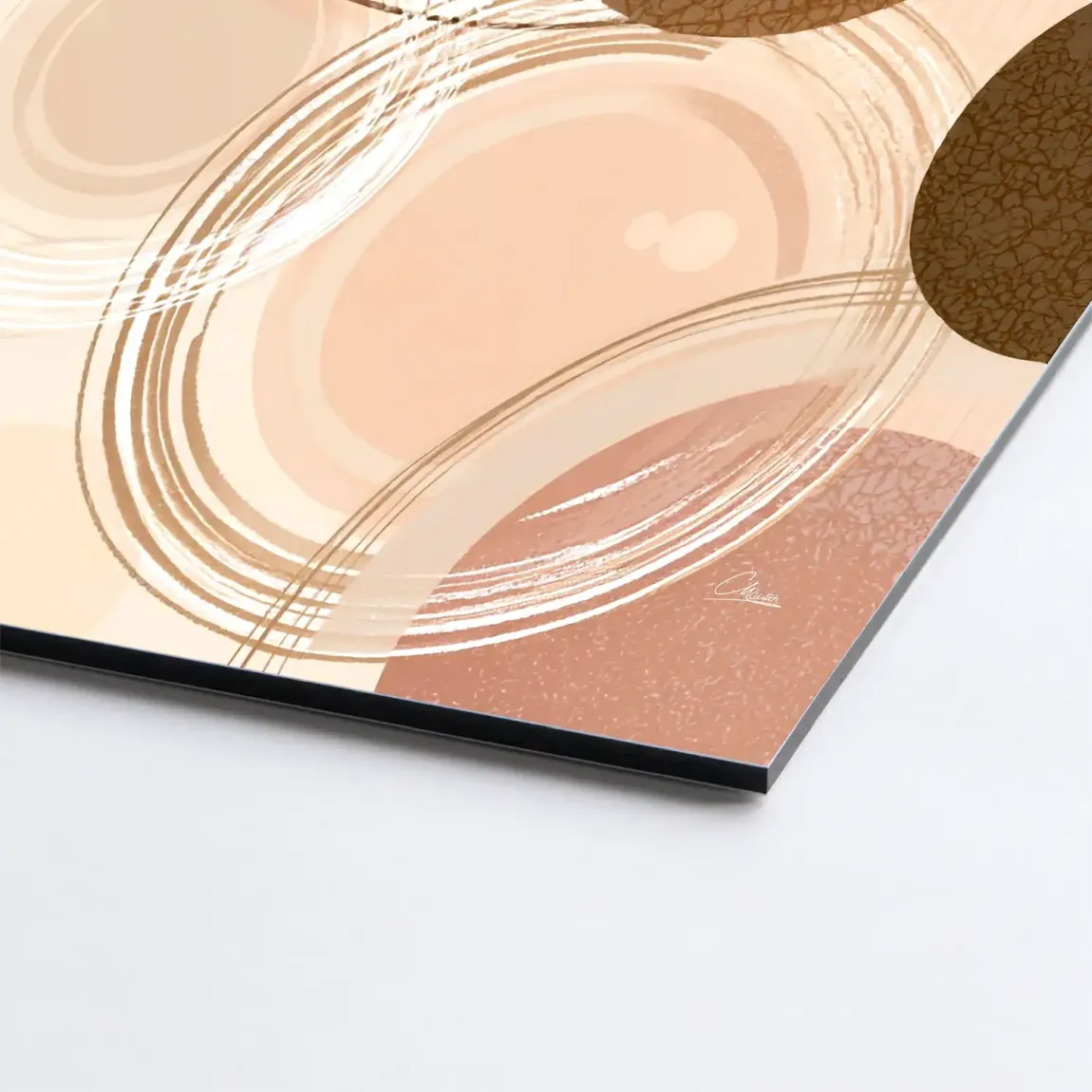Circles of Timeless Alu Dibond Bild INGALERIE