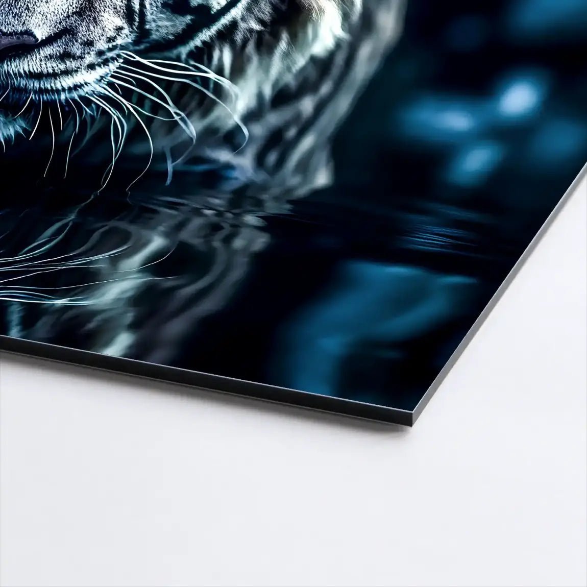 Tiger by Night AluDibond Bild INGALERIE