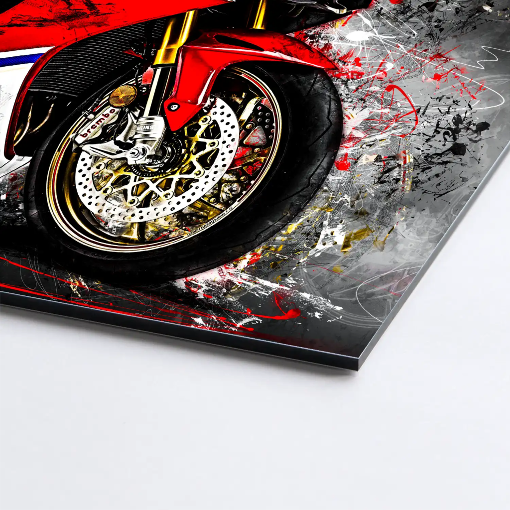 Honda CBR 1000 RR AluDibond Bild INGALERIE