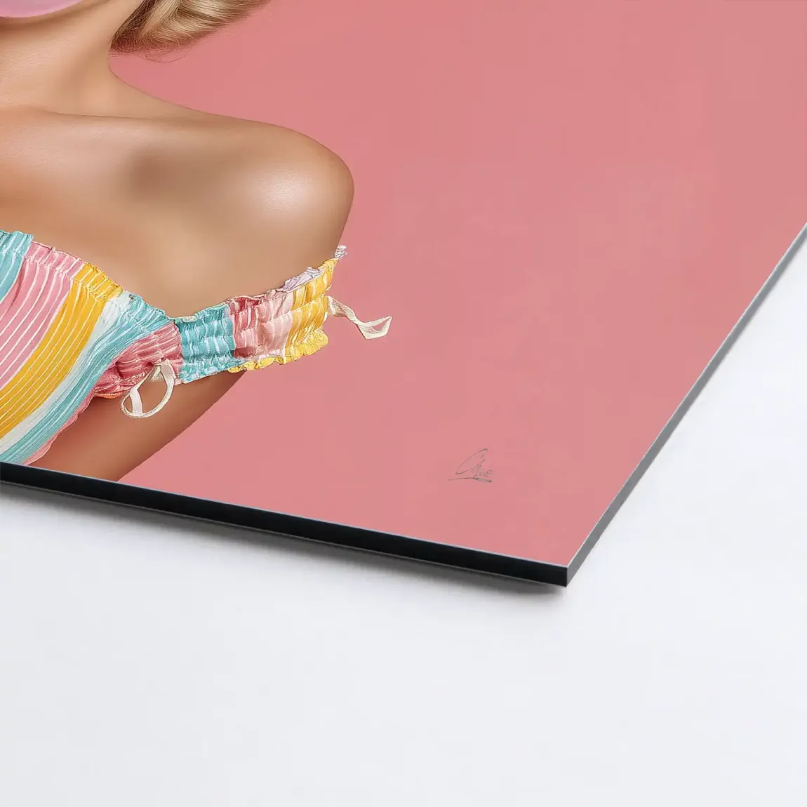 Marilyn Monroe Candy Pop AluDibond Bild