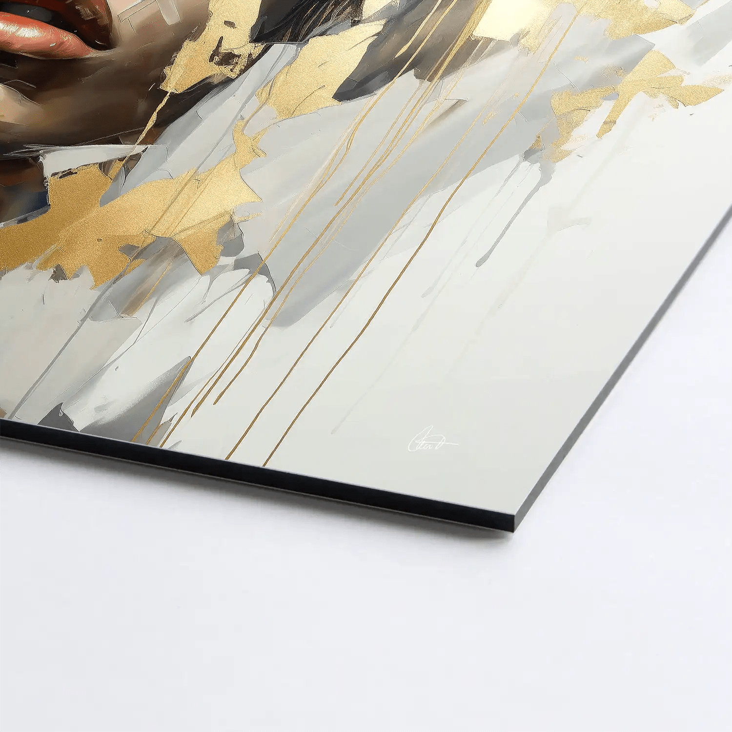 Golden Girl AluDibond Bild INGALERIE