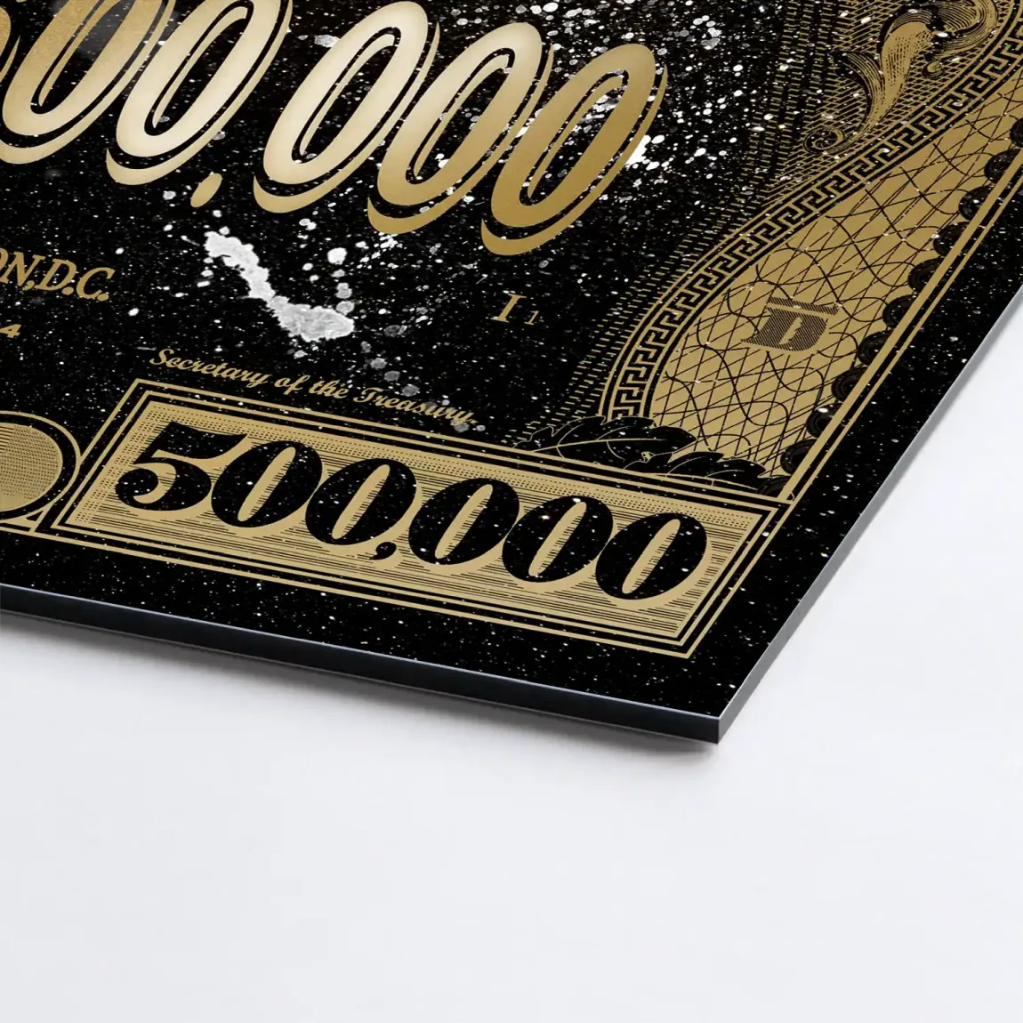Donald Duck Whats Up Dollar Style AluDibond Bild INGALERIE