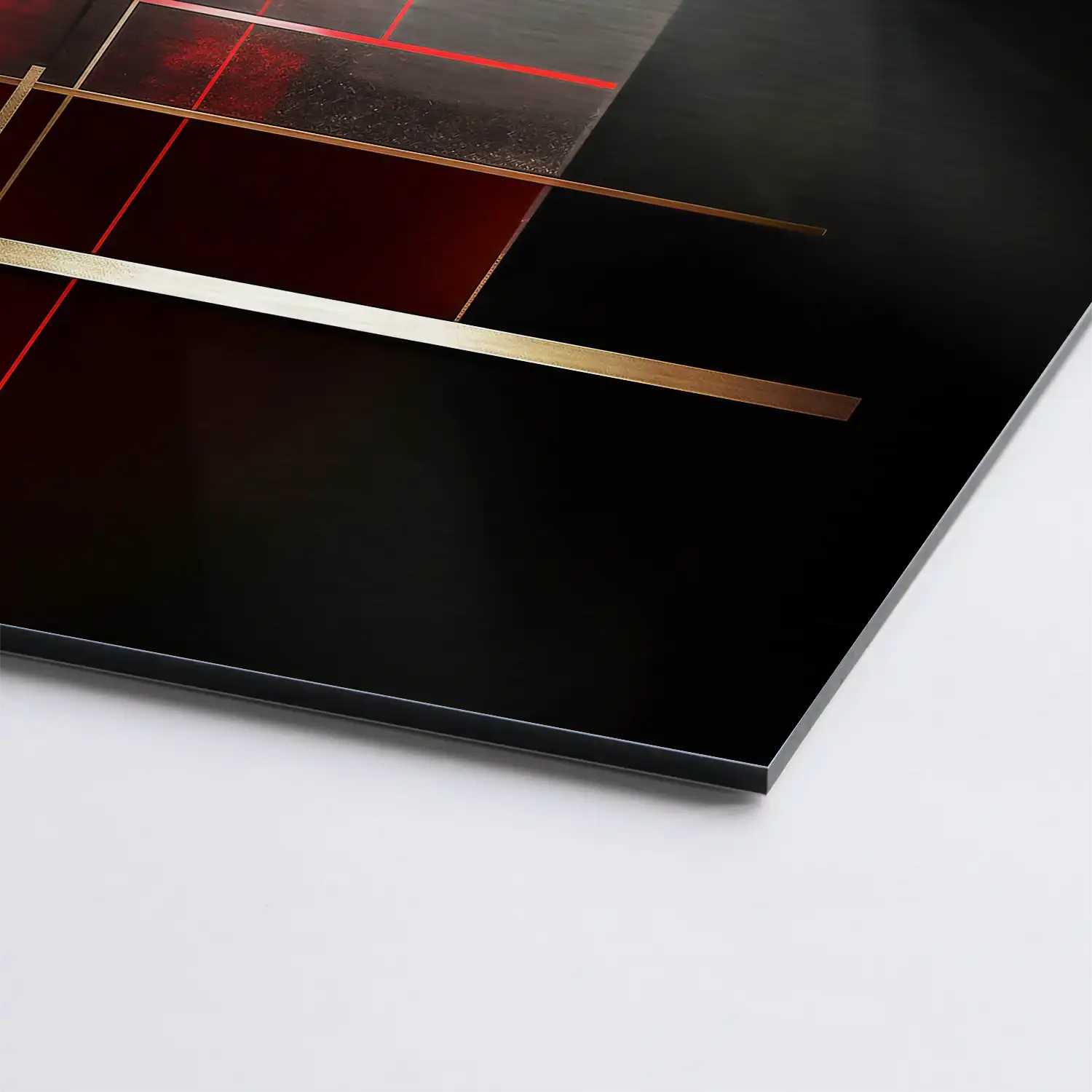 Straight Alu Gebürstet - Alu Dibond Bild Gebürstet