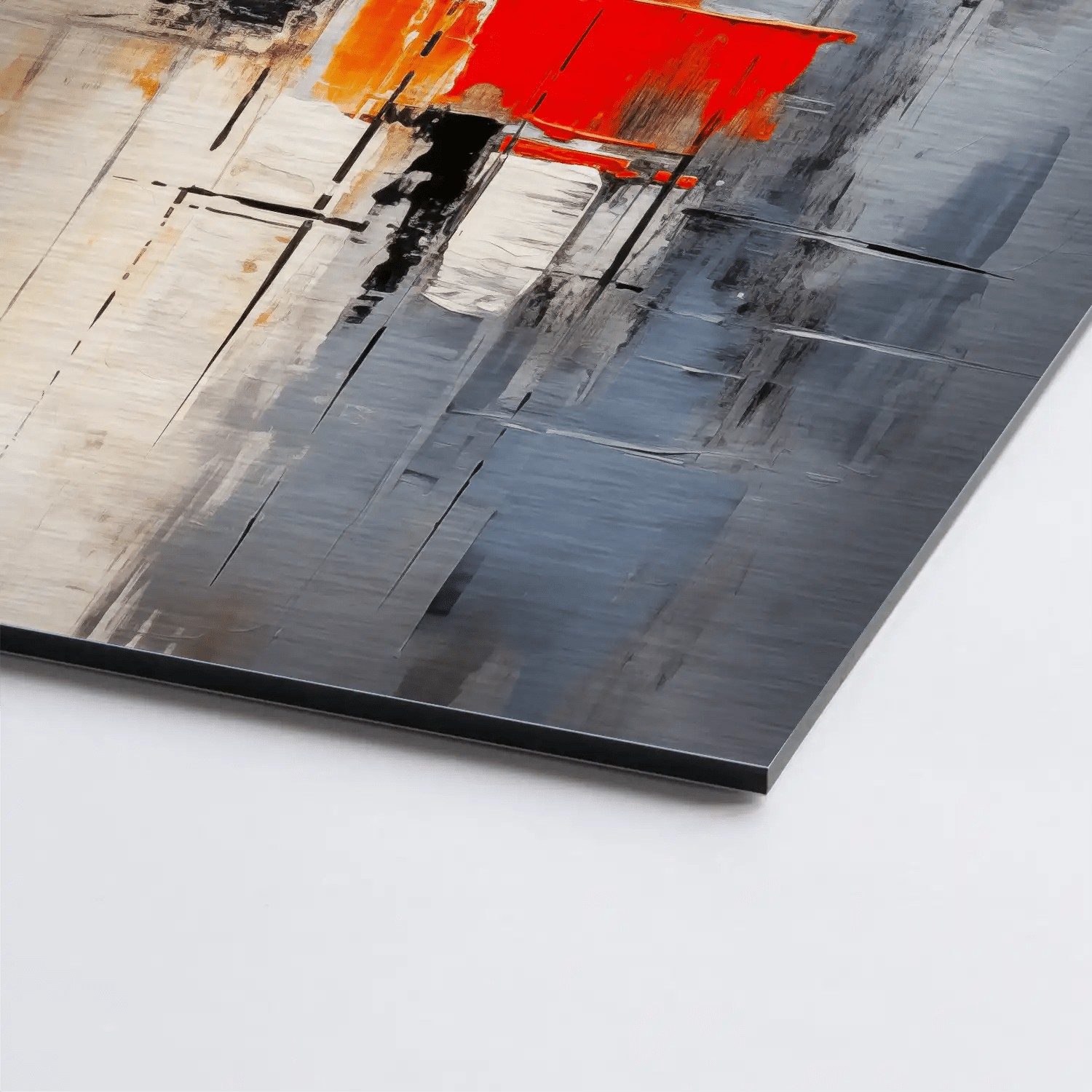 Abstrakt Nr.15 AluDibond Gebürstet - AluDibond Bild Gebürstet