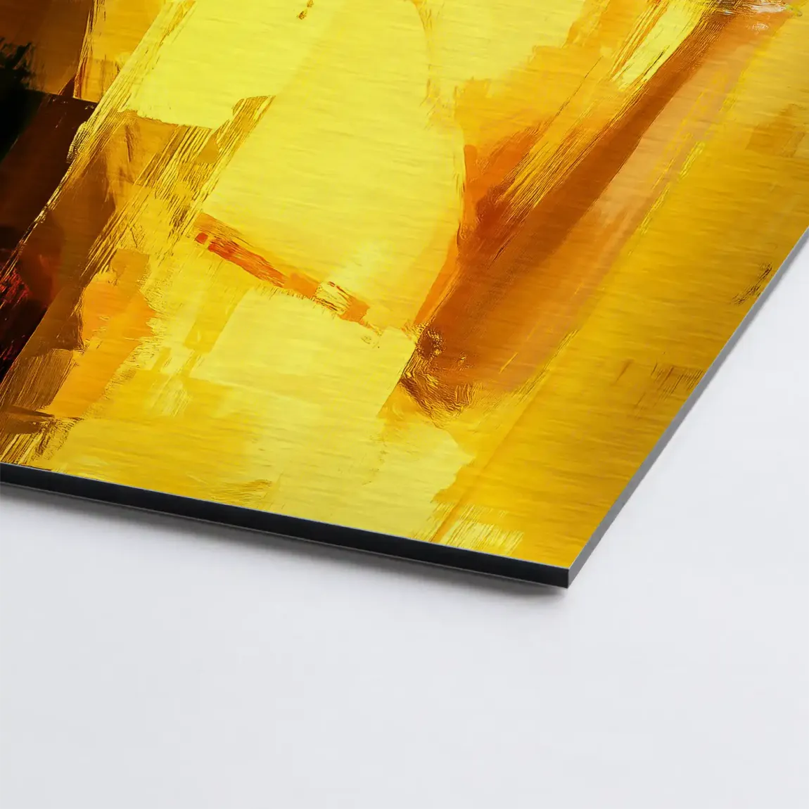 Golden Luxe Martini Alu Dibond Bild gebürstet INGALERIE