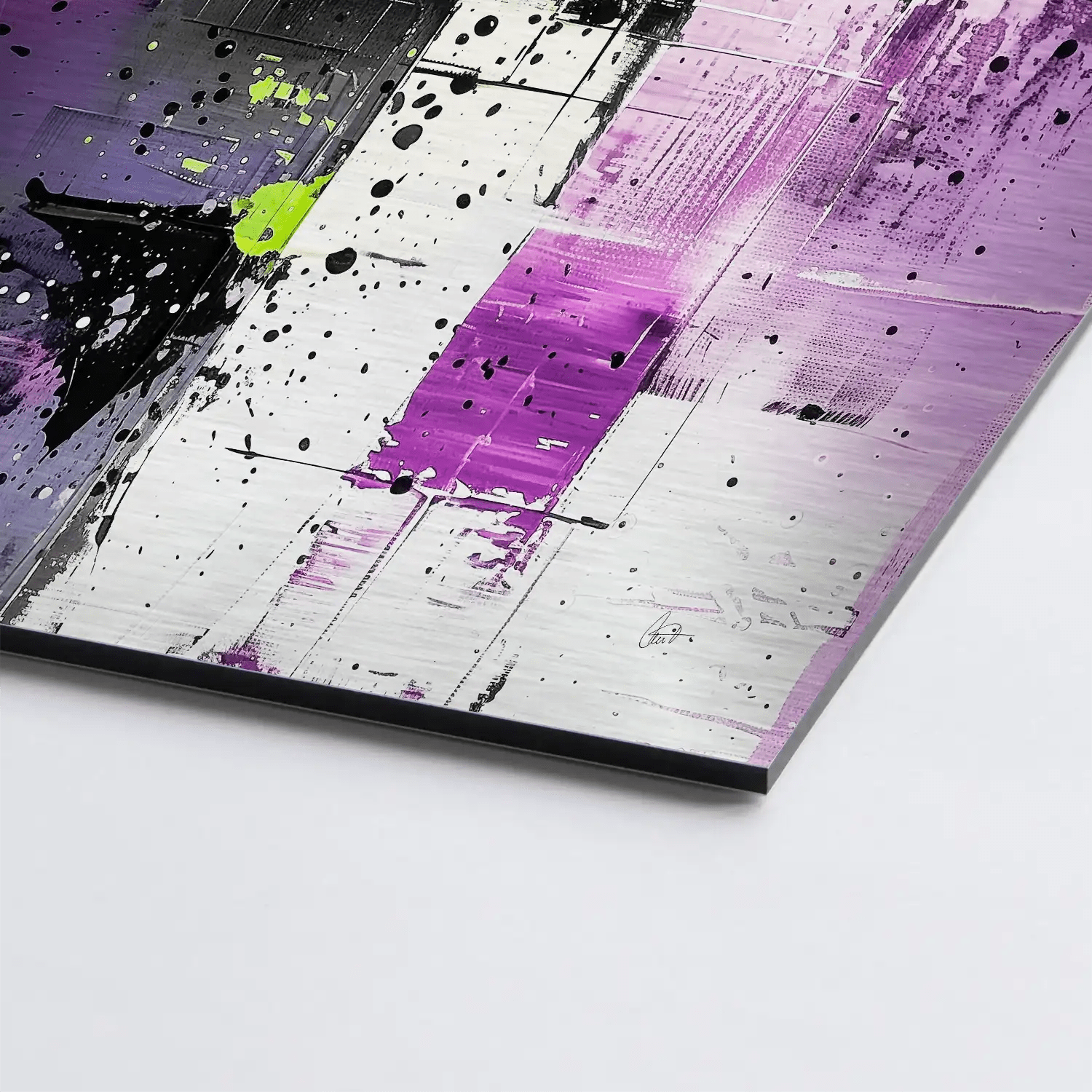 Abstrakt Nr.22 AluDibond Gebürstet - AluDibond Bild Gebürstet