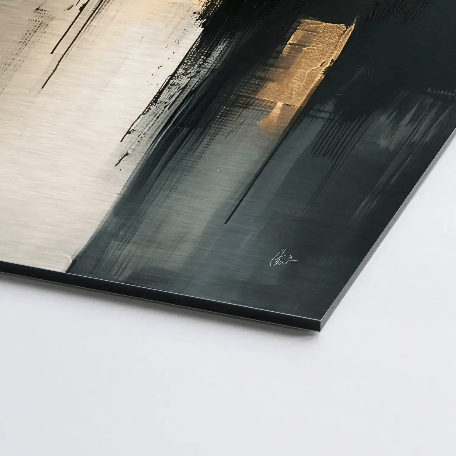 Abstrakt Nr.24 AluDibond Gebürstet - AluDibond Bild Gebürstet