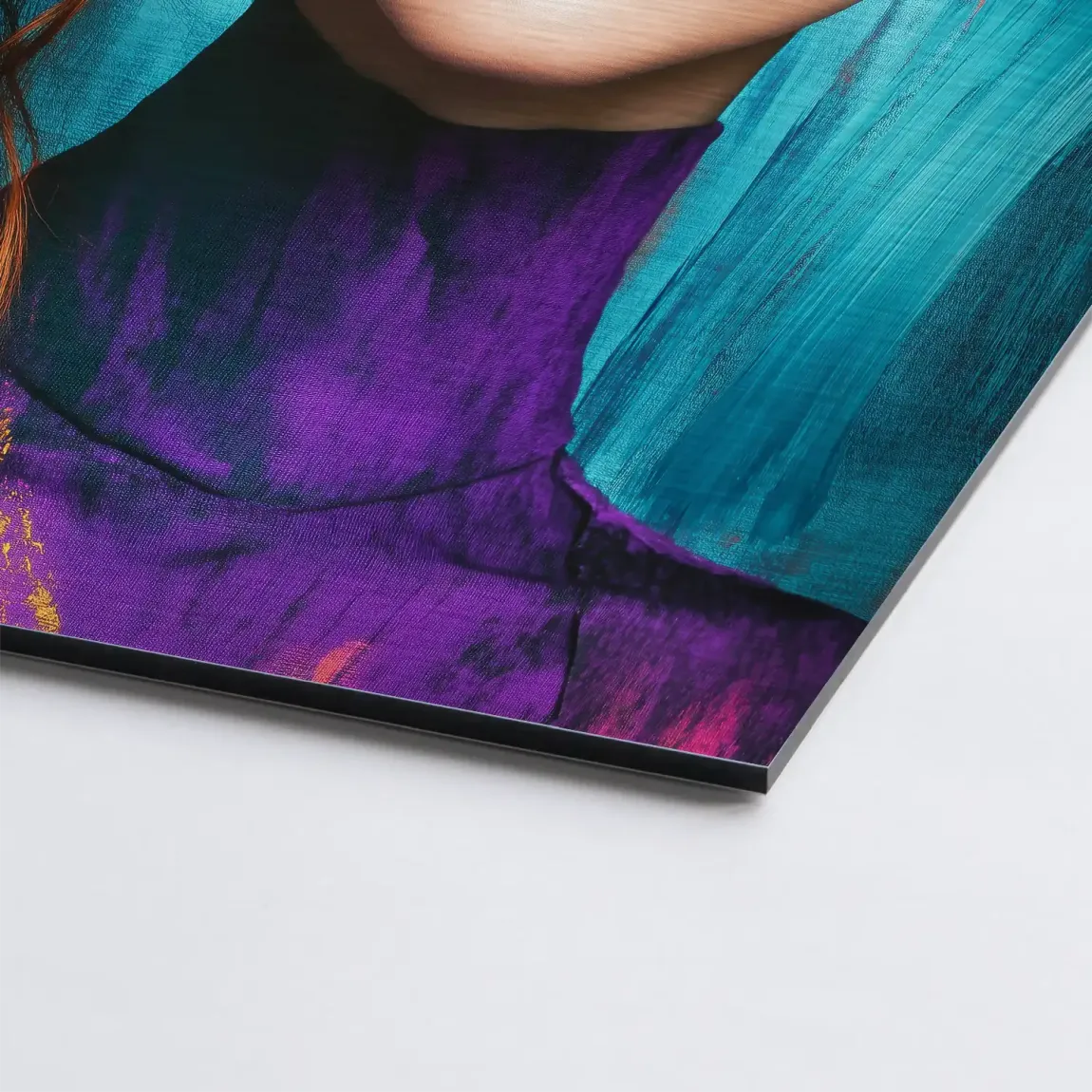 Queen of Color Alu Dibond Bild gebürstet INGALERIE