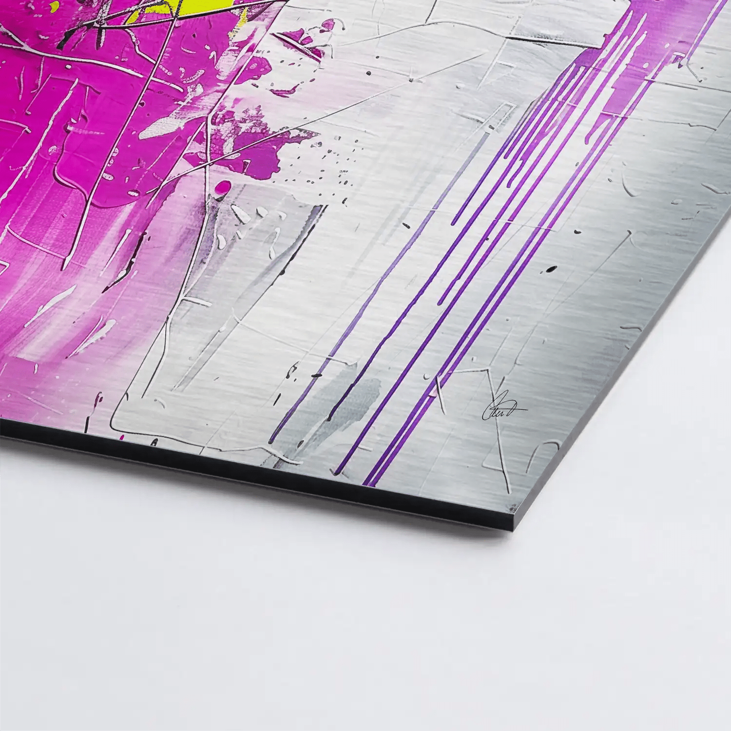 Abstrakt Nr.21 AluDibond Gebürstet - AluDibond Bild Gebürstet