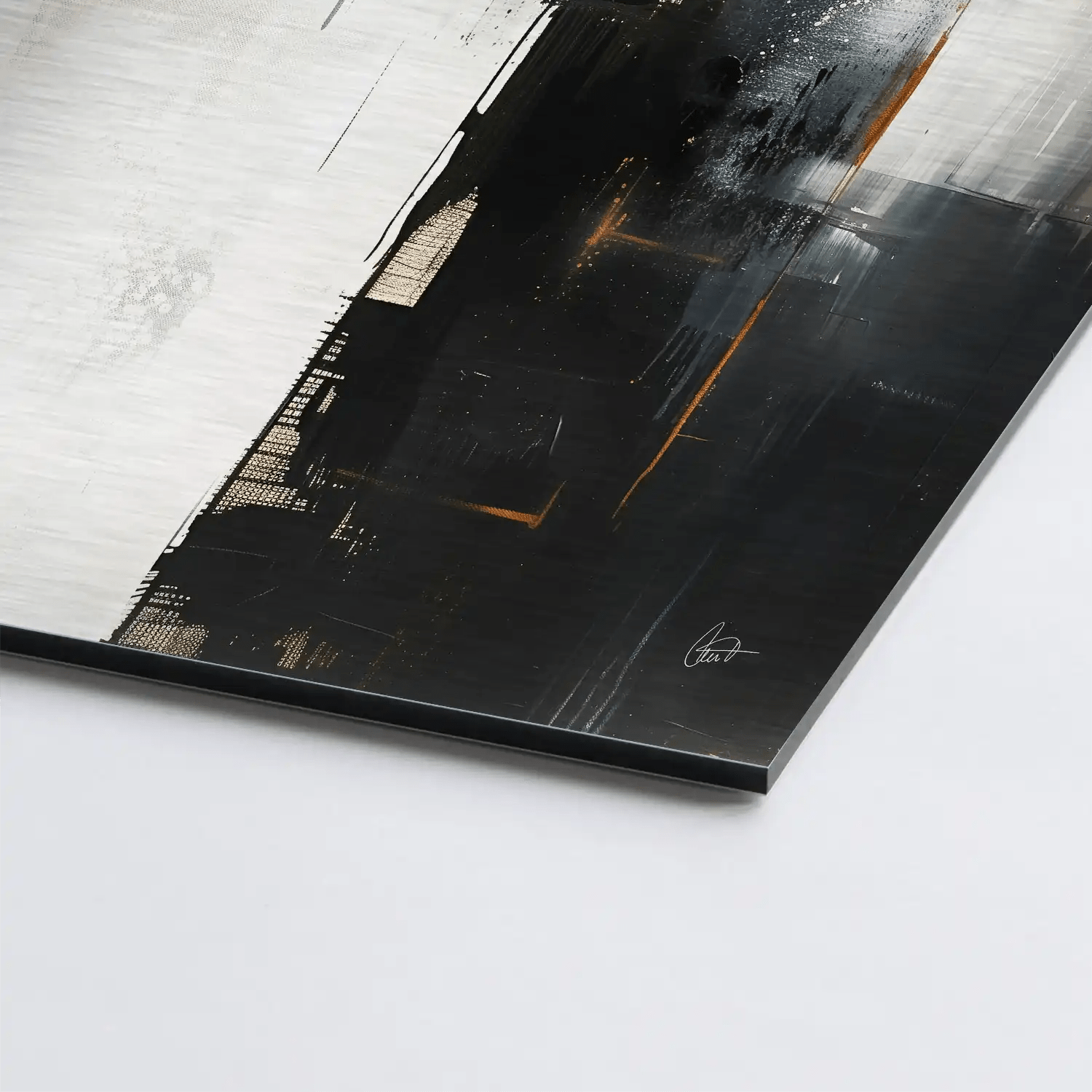 Abstrakt Nr.28 AluDibond Gebürstet - AluDibond Bild Gebürstet