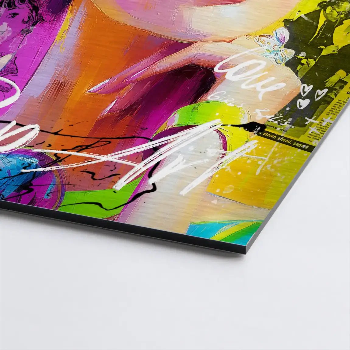 Chanel Pop Art Beauty Nr.4 AluDibond Gebürstet INGALERIE