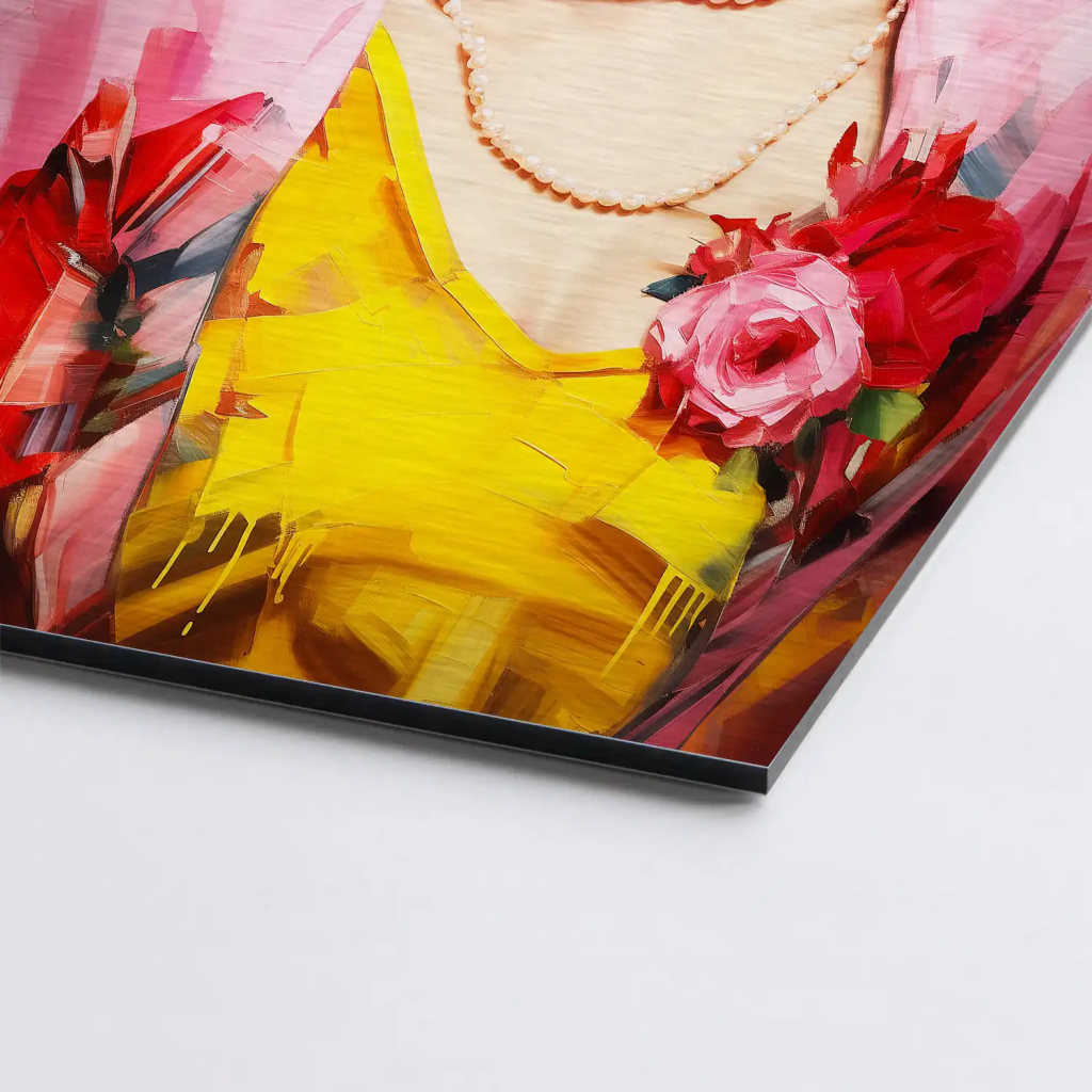 Beauty Frida AluDibond Gebürstet - INGALERIE