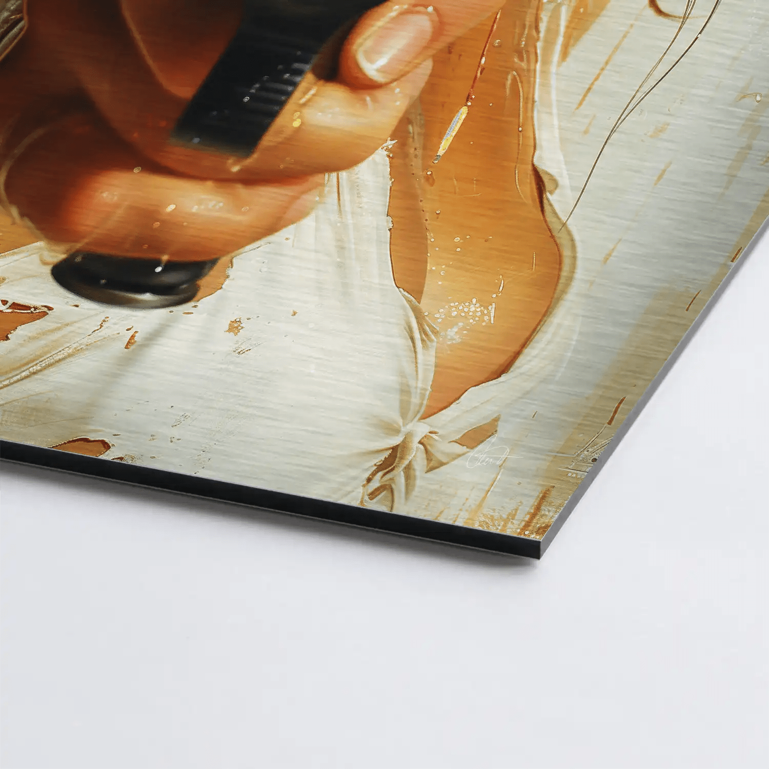 Beauty Gun Girl Nr.2 AluDibond Gebürstet INGALERIE