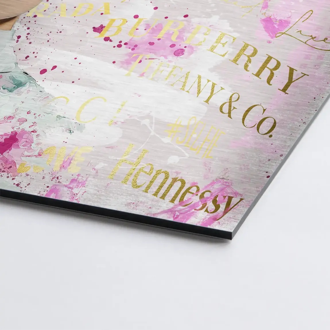 Audrey Hepburn Couture Elegance AluDibond Gebürstet
