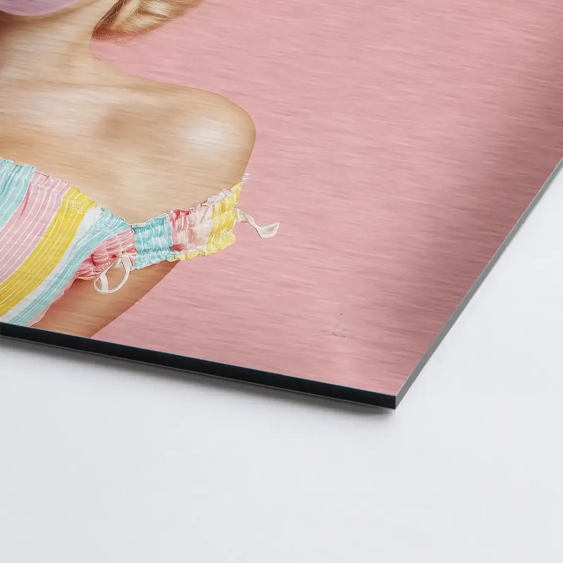 Marilyn Monroe Candy Pop AluDibond Gebürstet