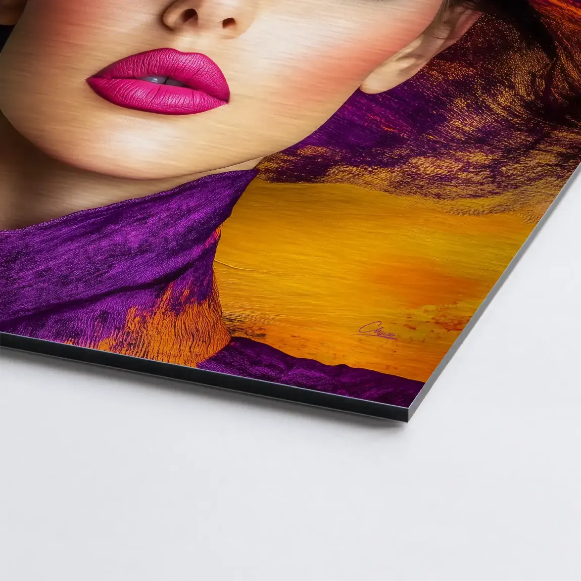Femme Elegance AluDibond Gebürstet INGALERIE