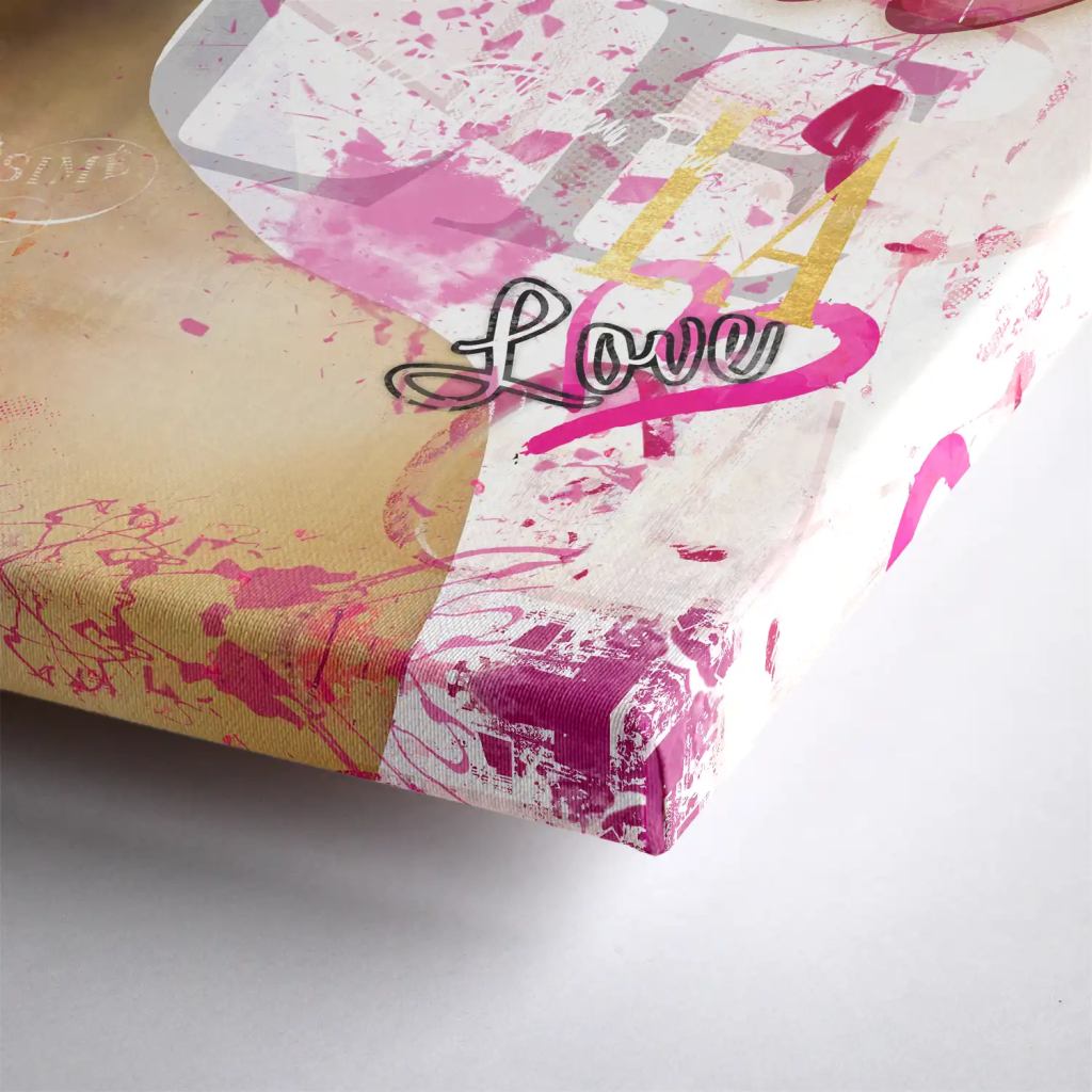 Marilyn Monroe Bubble Gum Streetart Leinwand Bild INGALERIE