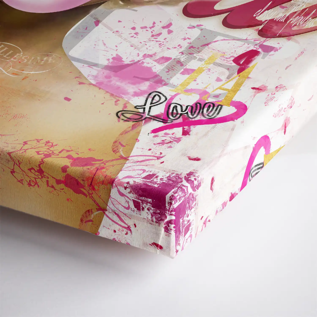 Marilyn Monroe Bubble Gum Streetart Leinwand Bild INGALERIE