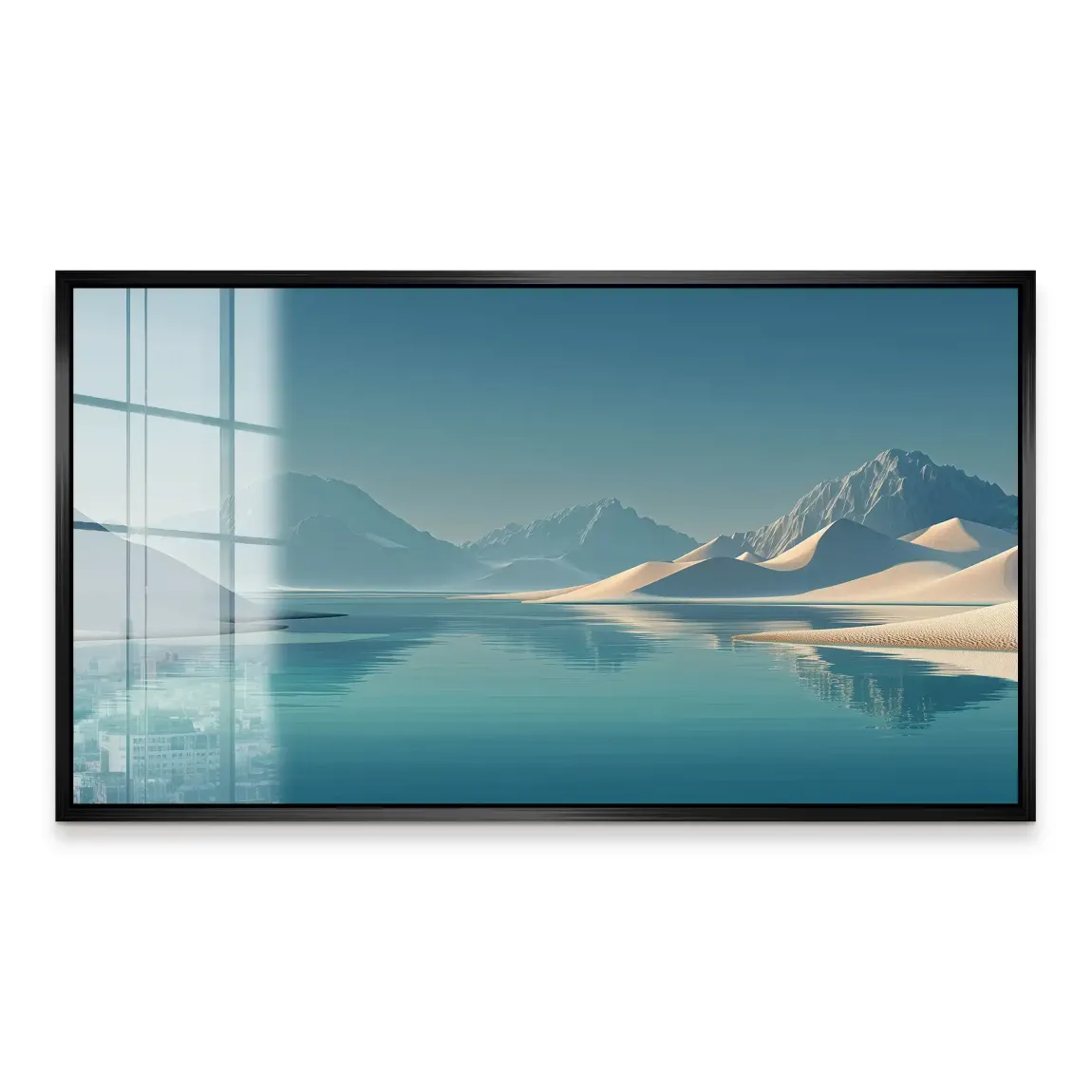 Desert Silence Acrylglas Bild