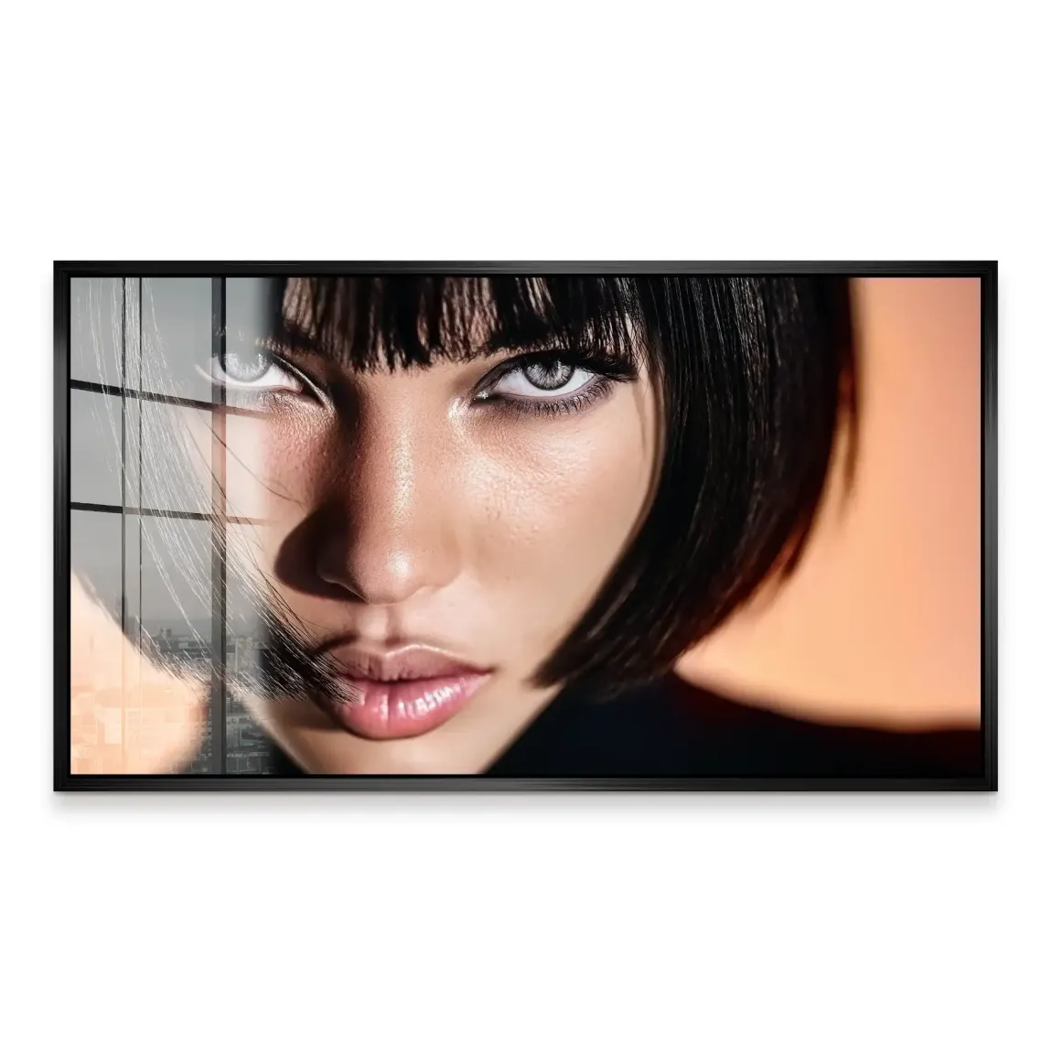 Silent Gaze Acrylglas Bild