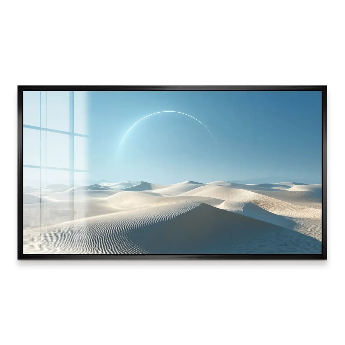 White Desert Acrylglas Bild