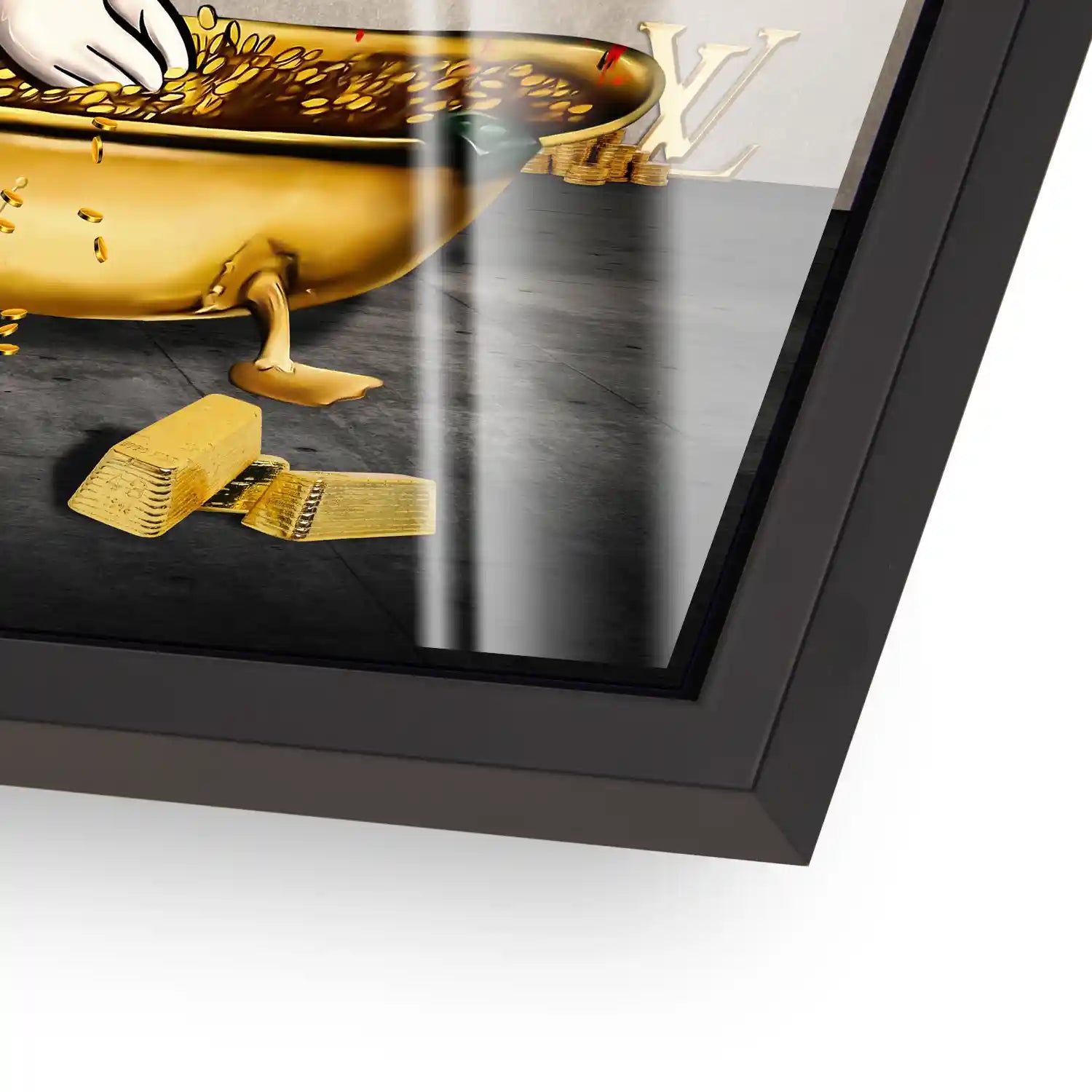 Duffy u. Dagobert Pop Art Acrylglas Bild INGALERIE