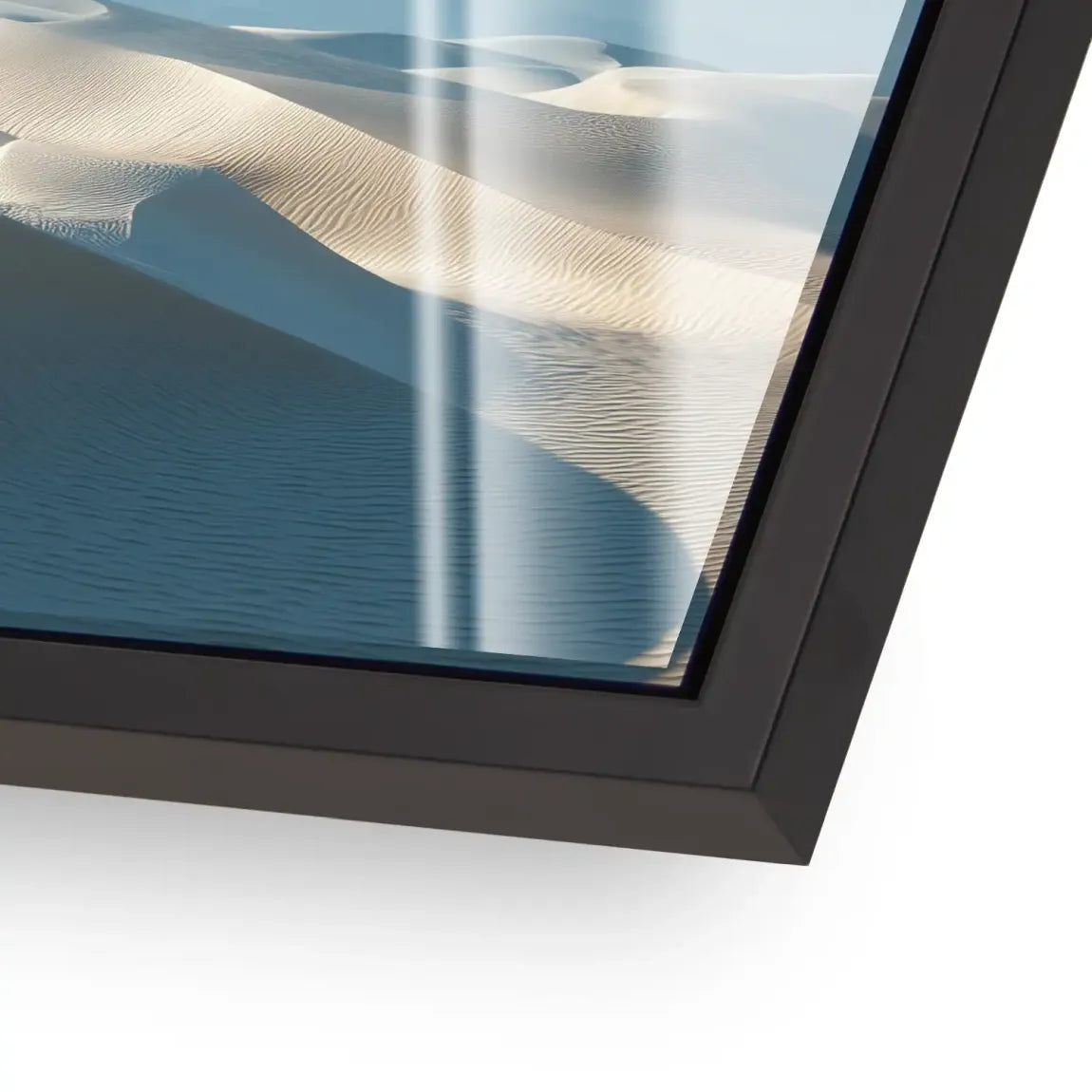 White Desert Acrylglas Bild