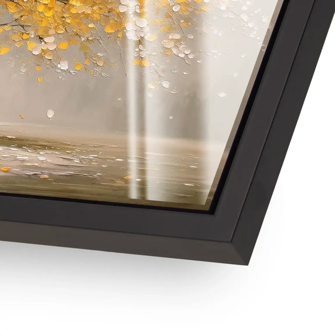 Golden Tree Art Acrylglas Bild