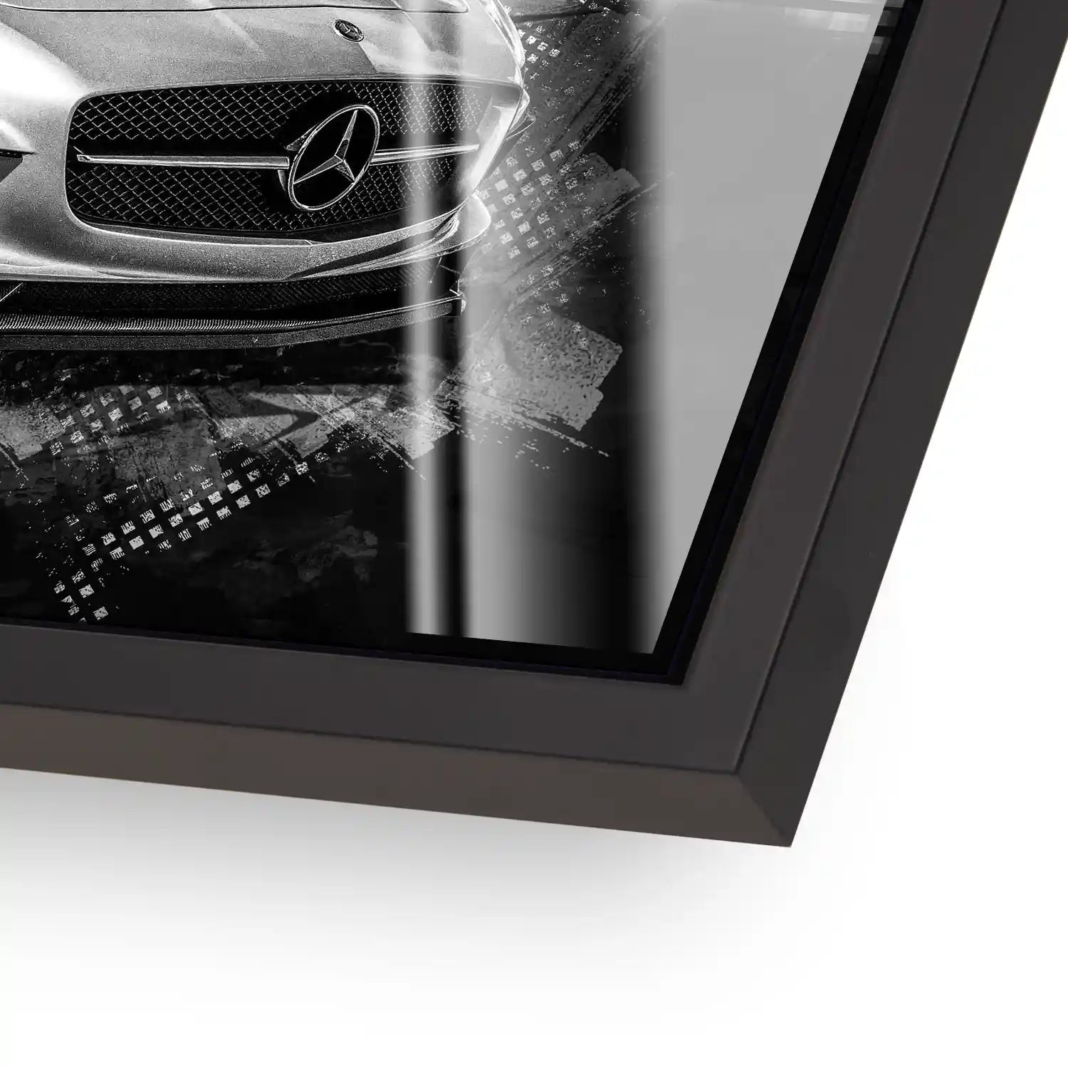 Mercedes SLS City Style Acrylglas Bild INGALERIE
