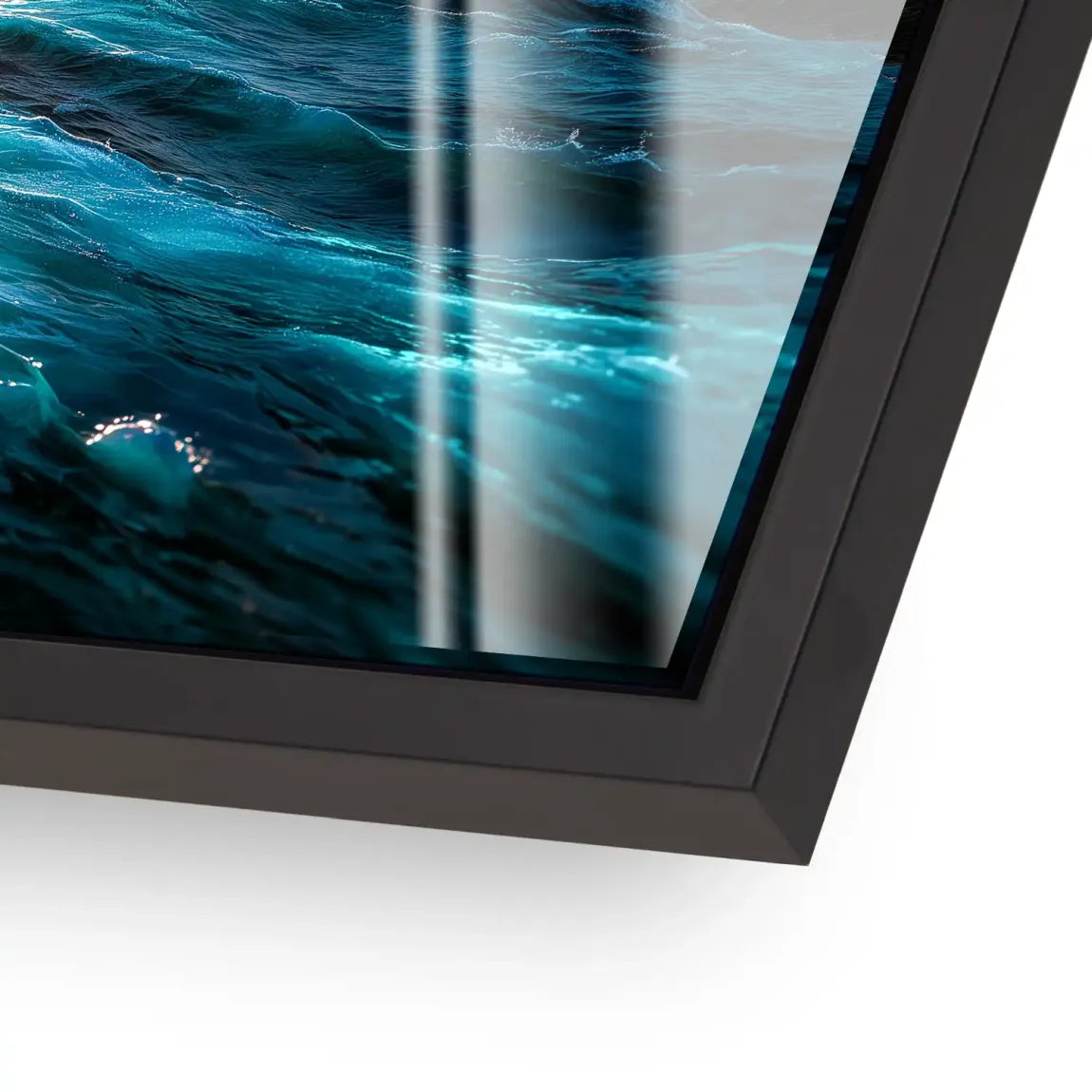 Wildes Meer Acrylglas Bild