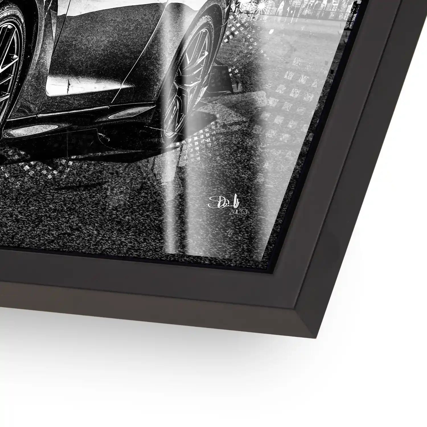 Nissan GT-R Abstrakt Style Acrylglas Bild INGALERIE