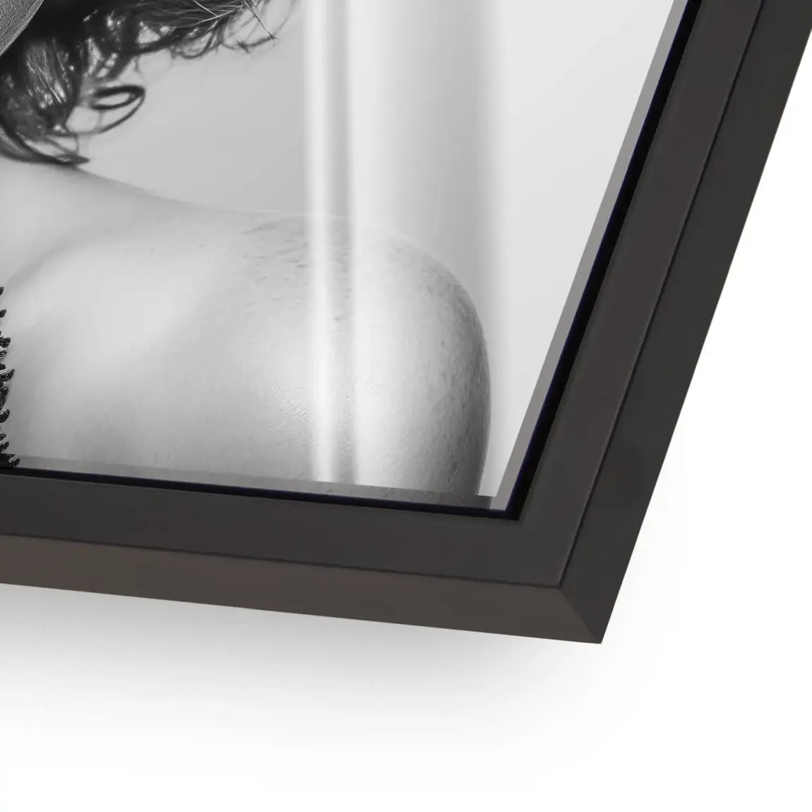 Marilyn Silent Secret Black Acrylglas Bild