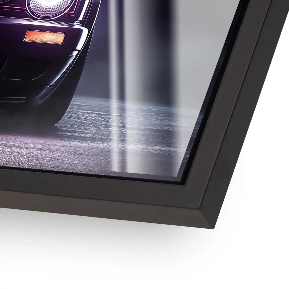 VW Golf Old School Acrylglas Bild