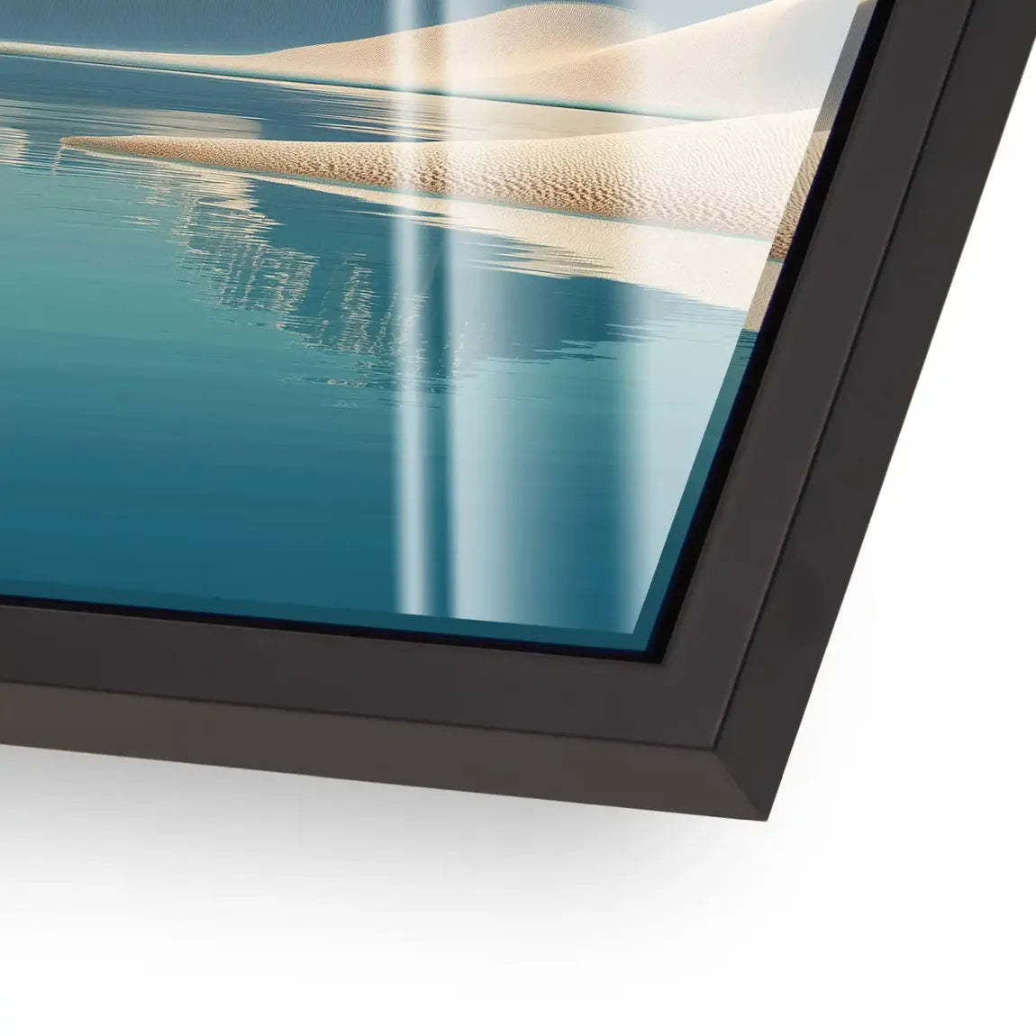 Desert Silence Acrylglas Bild