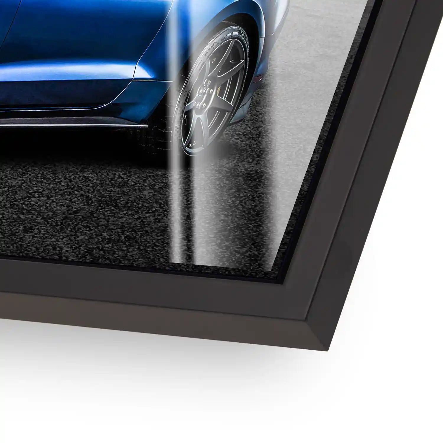 Ford Mustang Blue City Acrylglas Bild INGALERIE