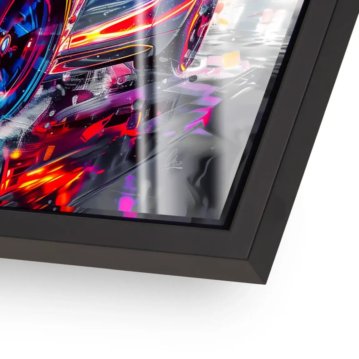 BMW M2 Abstrakt Vision Acrylglas Bild