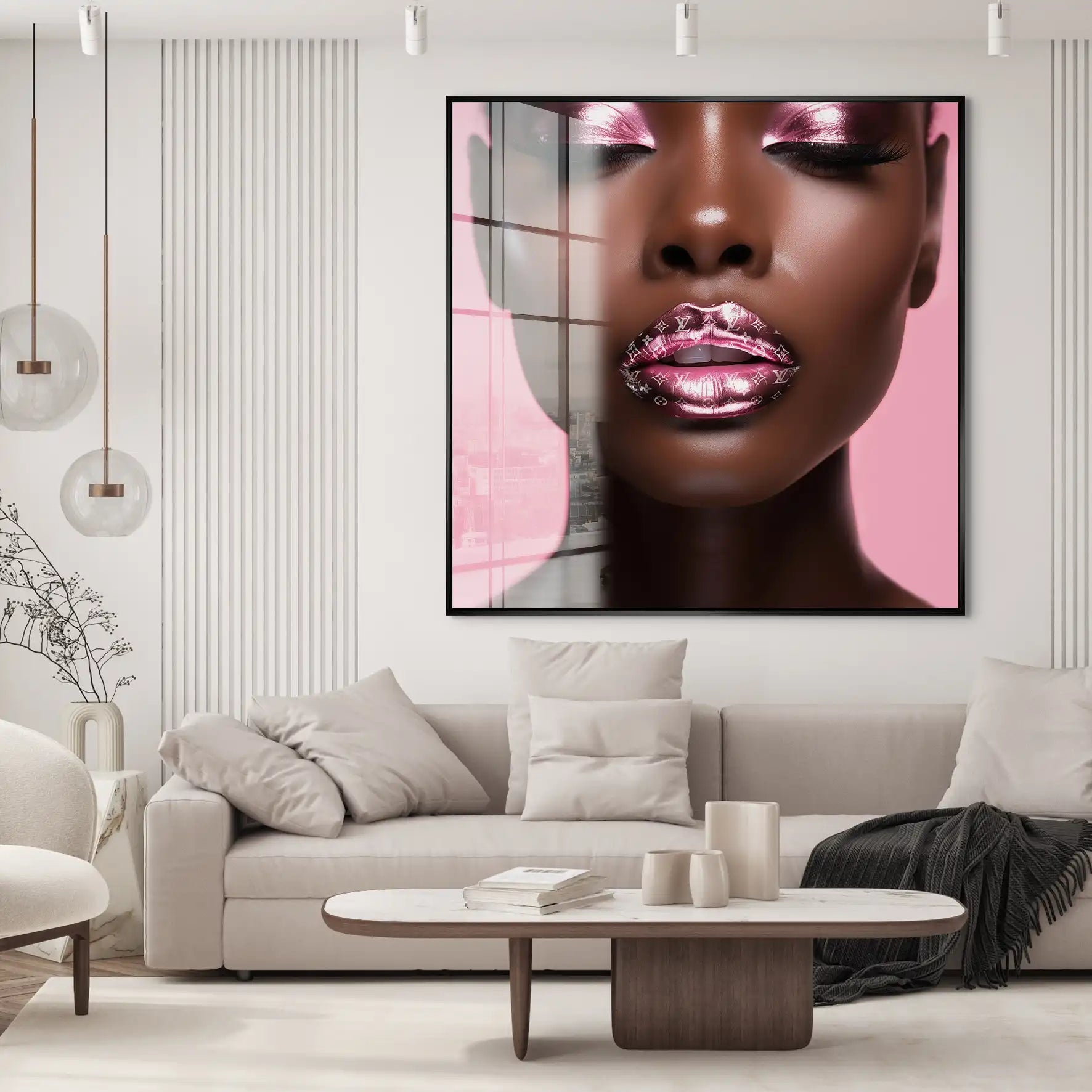 Louis Lips Acrylglas Bild INGALERIE