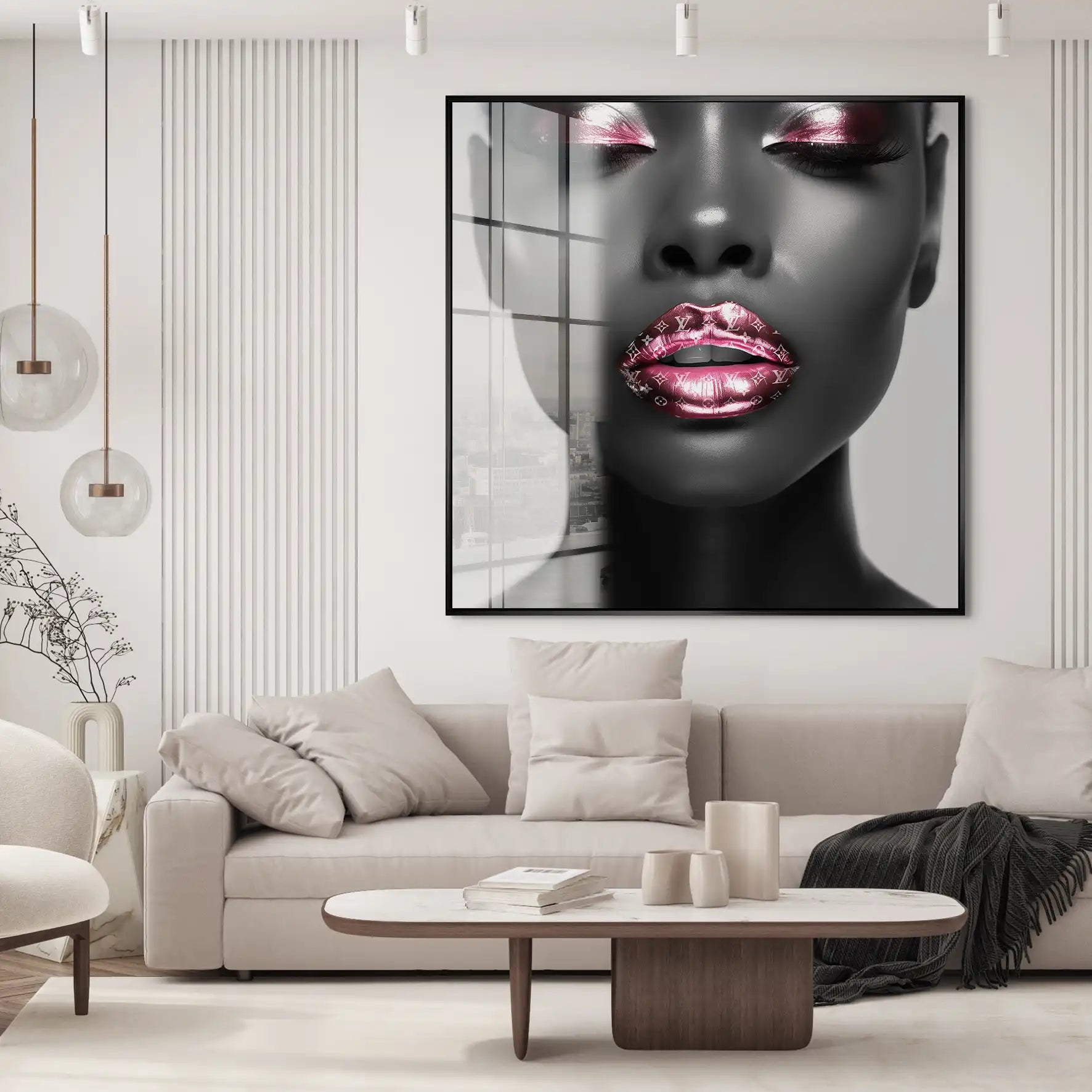 Louis Lips Art Acrylglas Bild INGALERIE