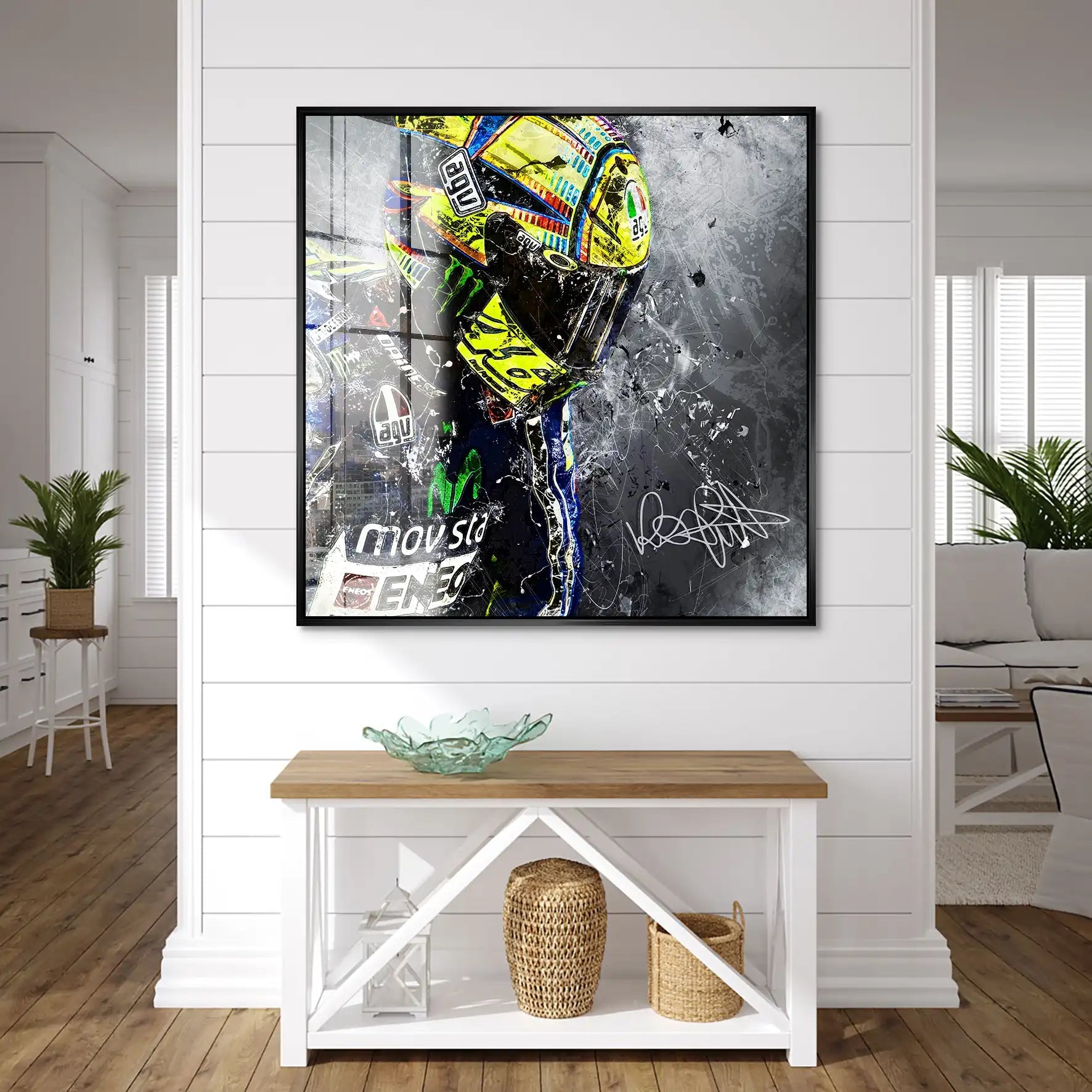 Rossi Abstrakt Style Acrylglas Bild INGALERIE