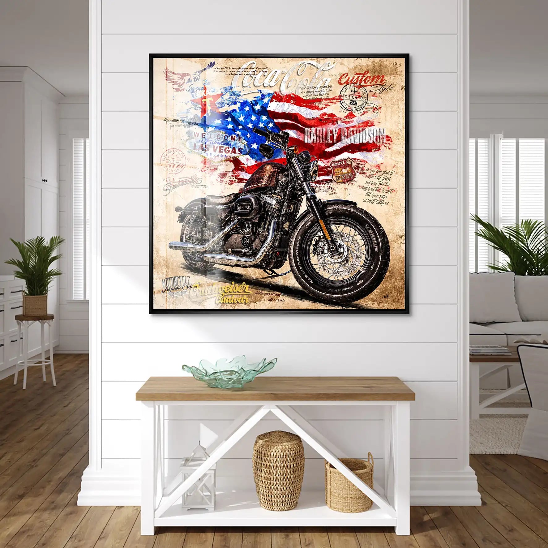 American Pulse auf Acrylglas INGALERIE
