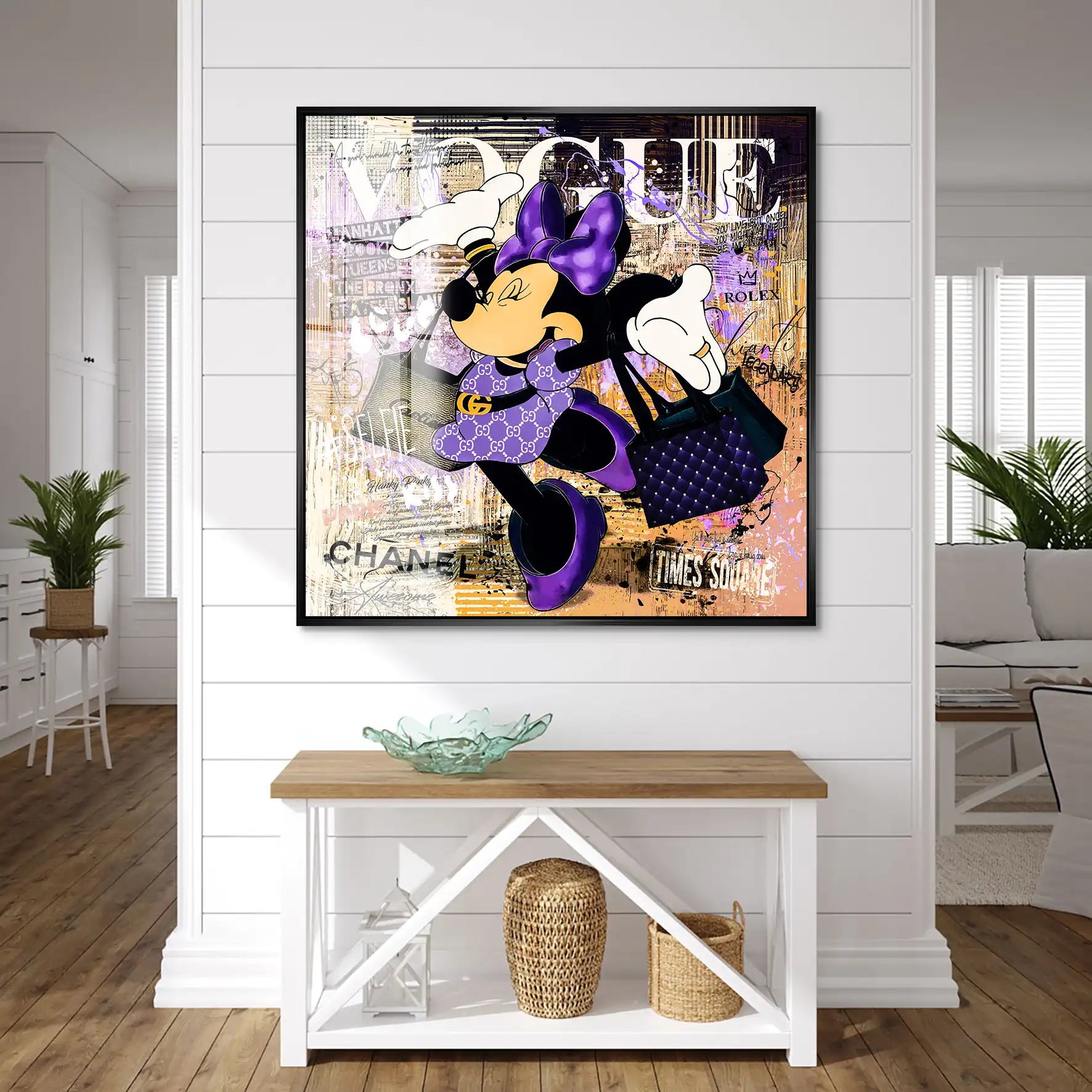 Minnie Vogue Acrylglas Bild INGALERIE
