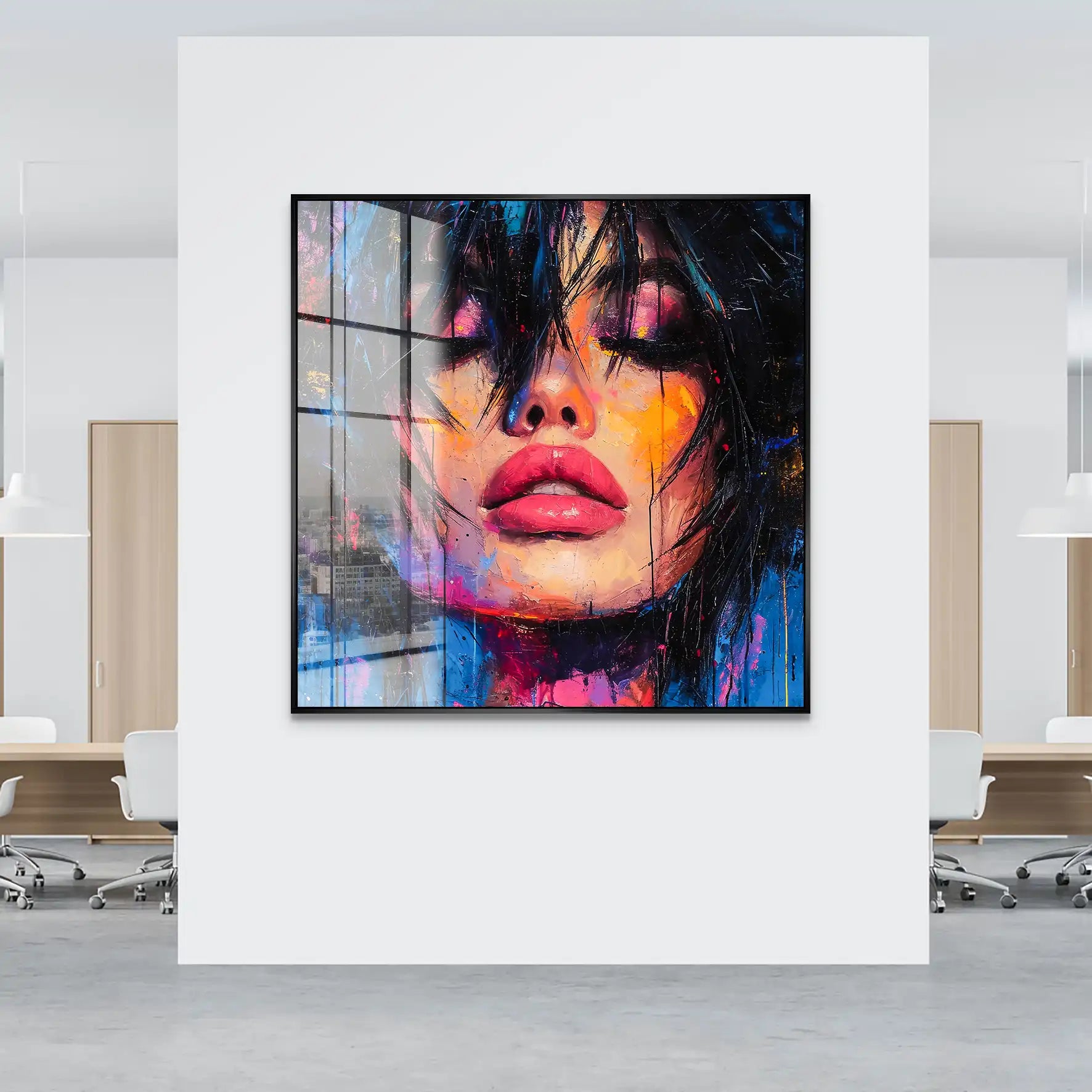 Sensual Abstrakt Beauty Nr.2 Acrylglas Bild INGALERIE