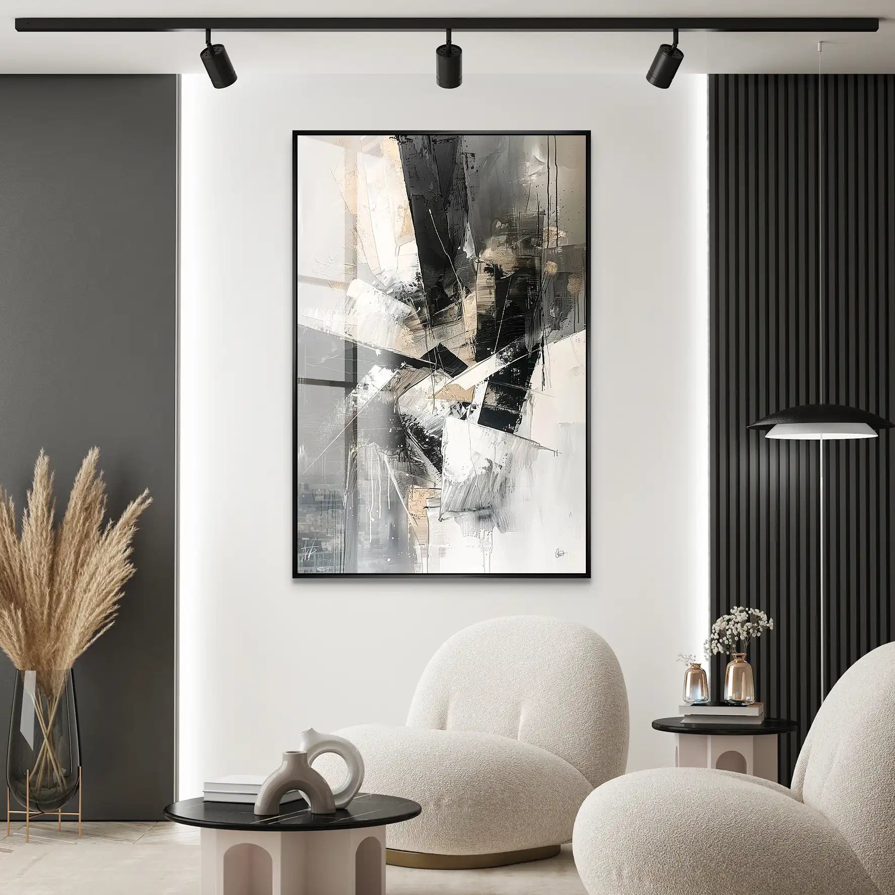 Abstrakt Nr.27 Acrylglas Bild INGALERIE