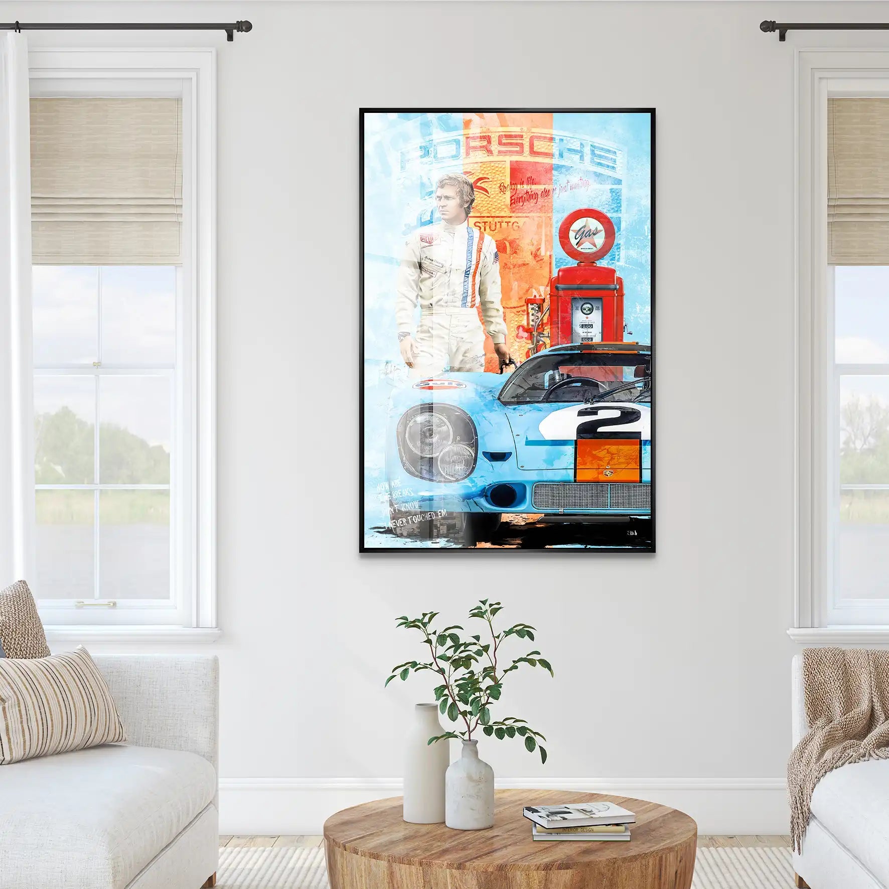 Steve Racing Spirit Acrylglasbild INGALERIE