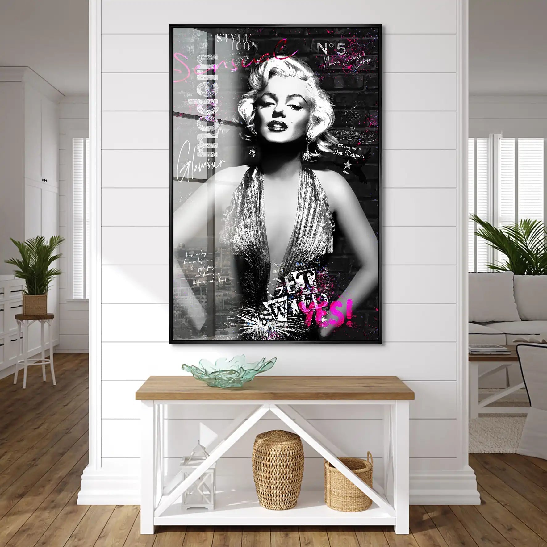 Marilyn Get Wild Acrylglas Bild INGALERIE