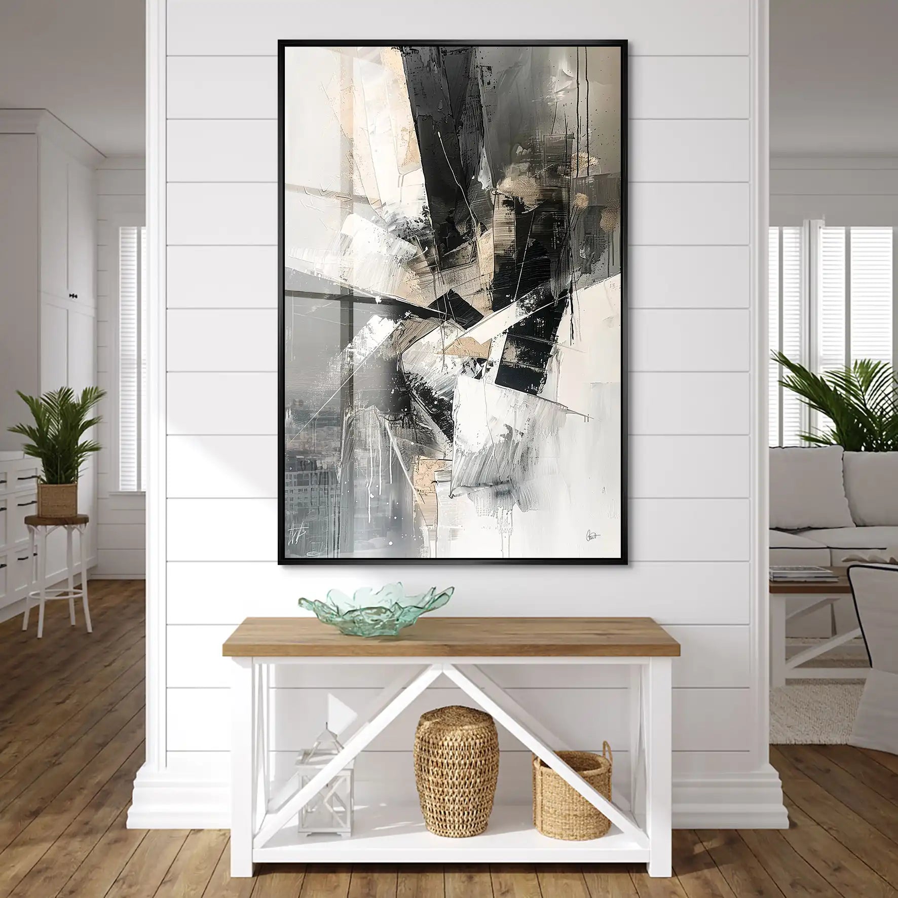 Abstrakt Nr.27 Acrylglas Bild INGALERIE