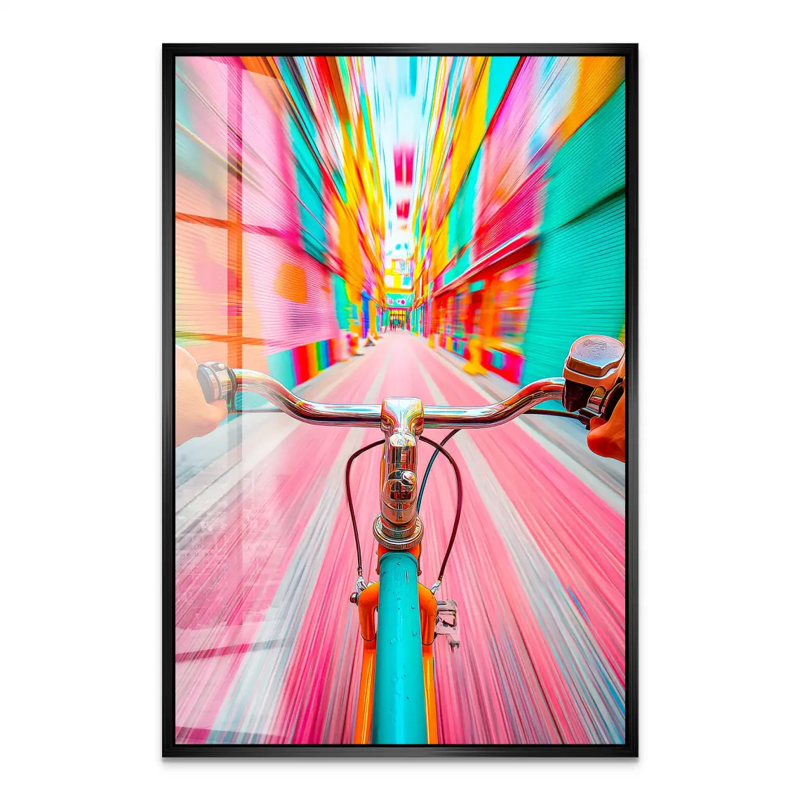 City Rush Acrylglas Bild INGALERIE